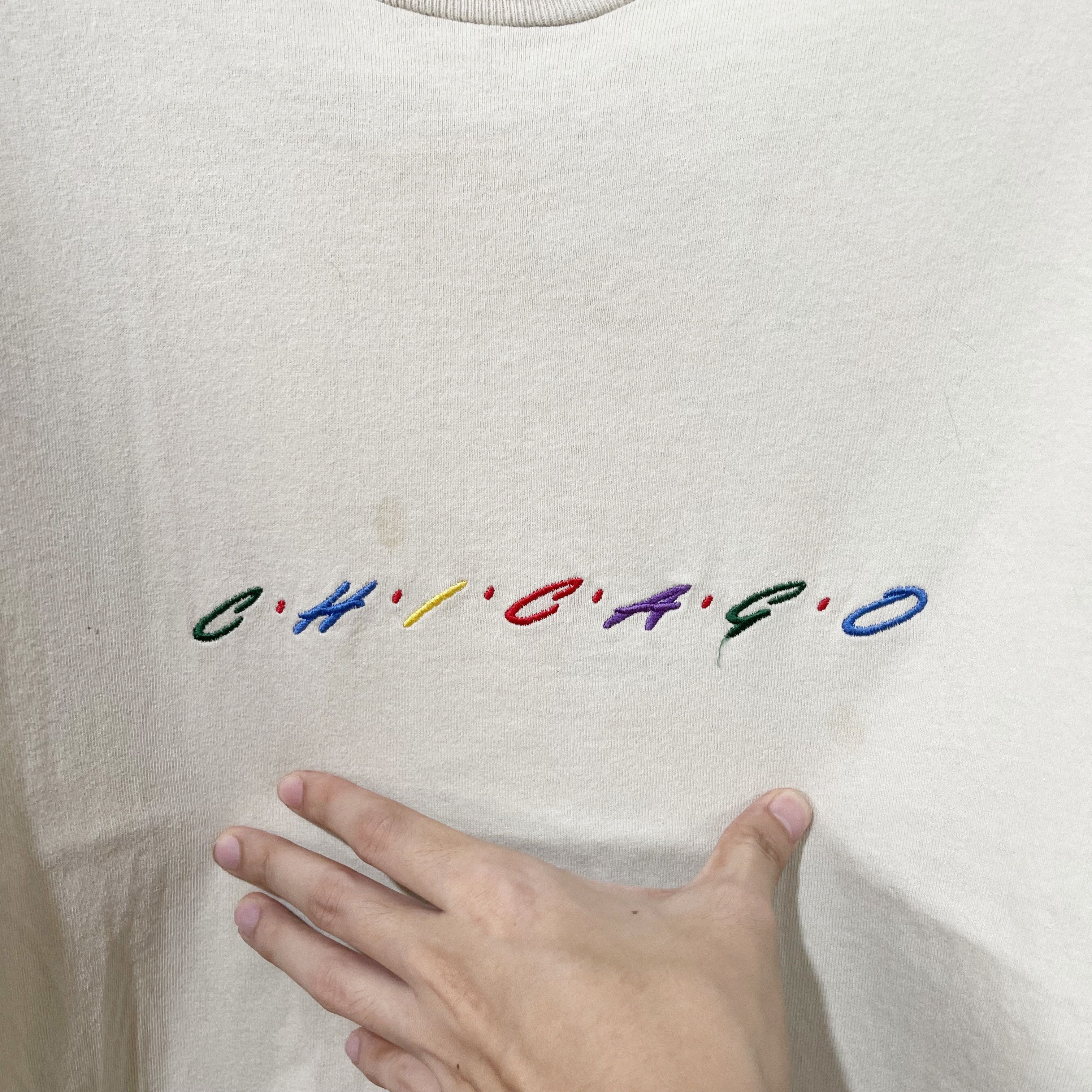 Vintage Vintage 90s Chicago Shirt Size US L / EU 52-54 / 3 - 2 Thumbnail