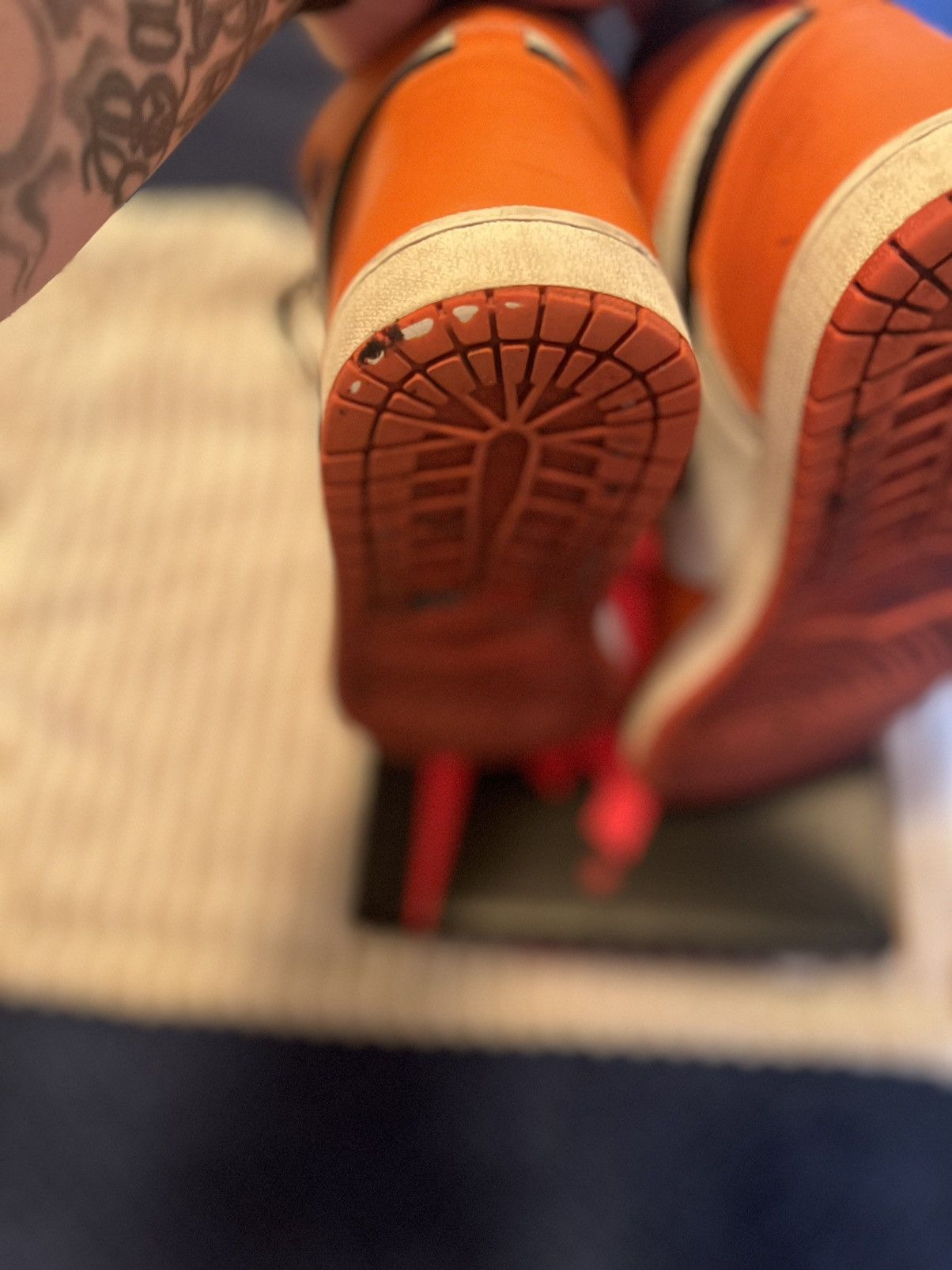 Jordan Brand × Nike Air Jordan 1 OG Reverse Shattered Backboard (sz 11.5 US) Size US 11.5 / EU 44-45 - 8 Thumbnail