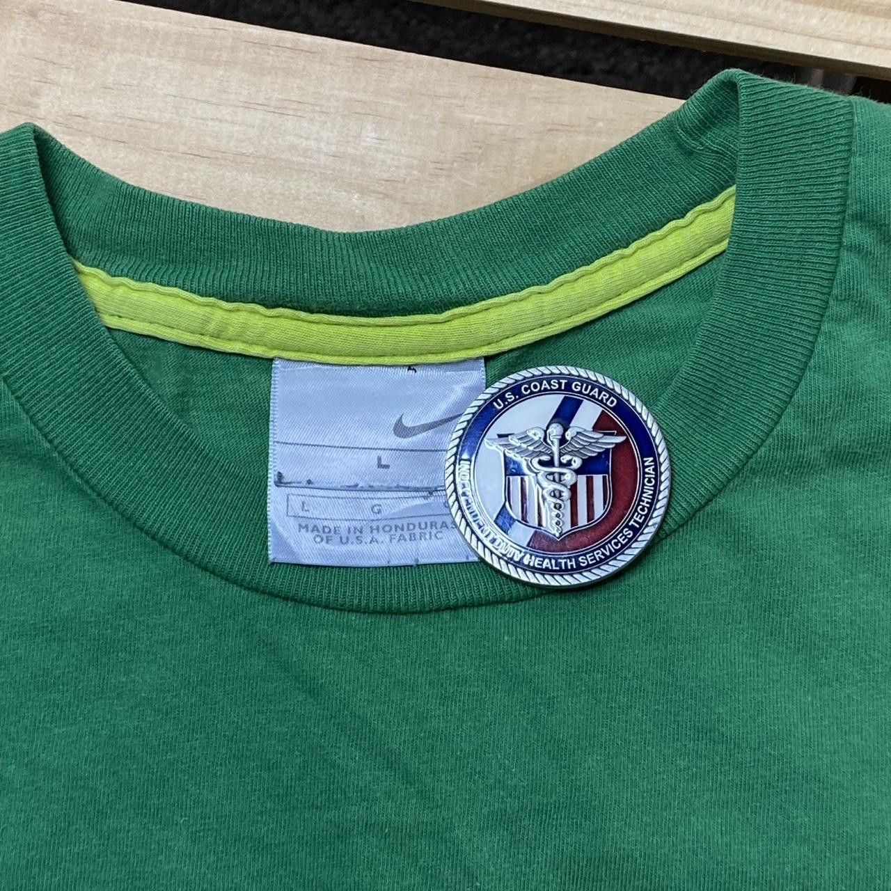 Nike Vintage Nike Green Tee Size Large Size US L / EU 52-54 / 3 - 3 Thumbnail
