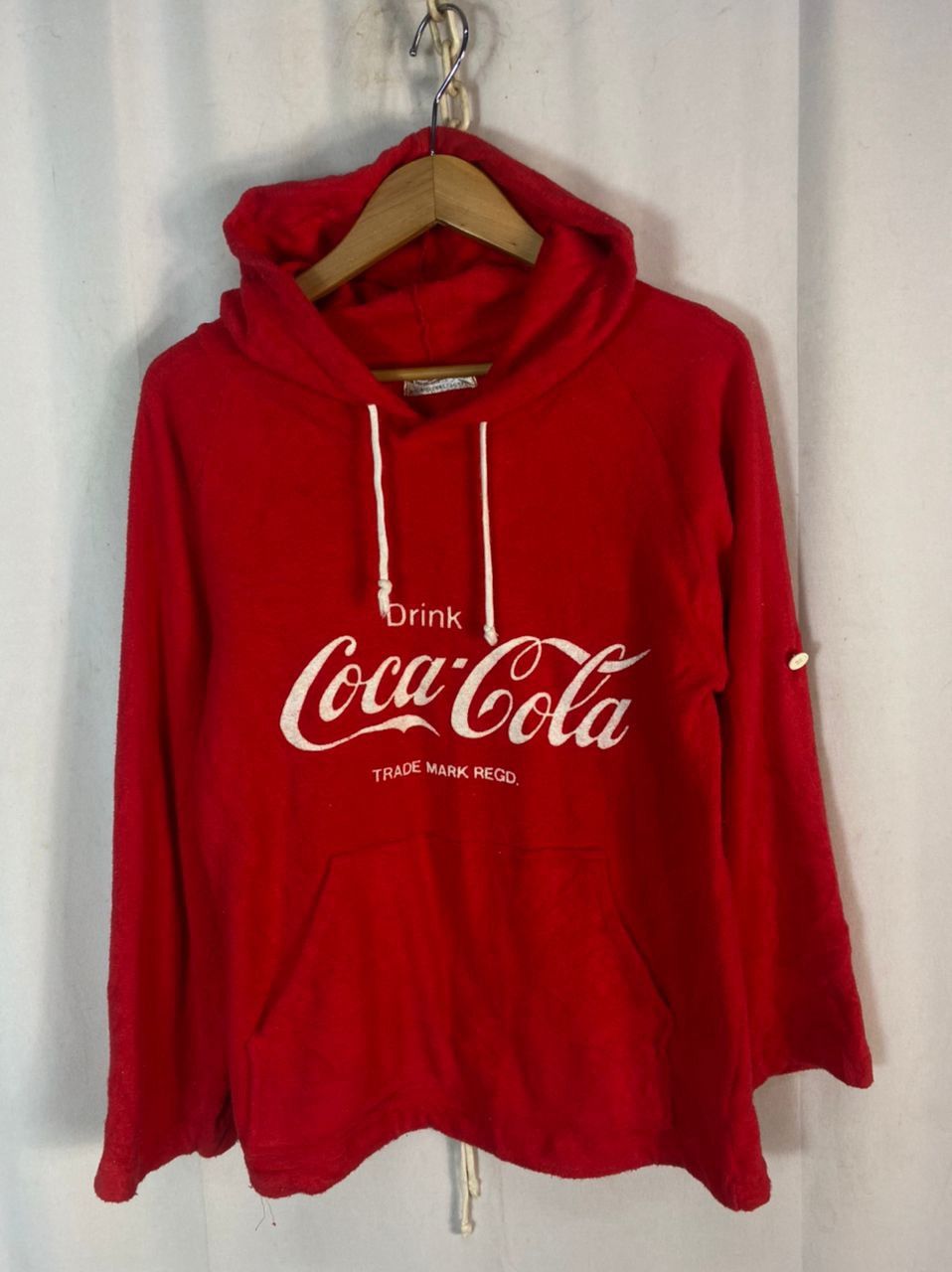 Coca Cola × Vintage “Come on in coke “ long sleeve hoodie shirt by Coca-Cola Size US M / EU 48-50 / 2 - 1 Thumbnail