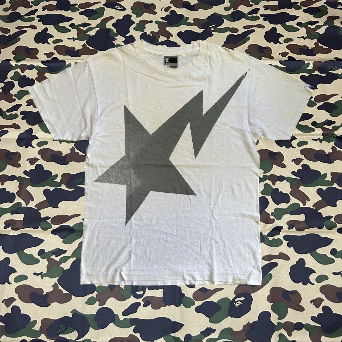 Bape Exclusive Handprint Bapesta Tee