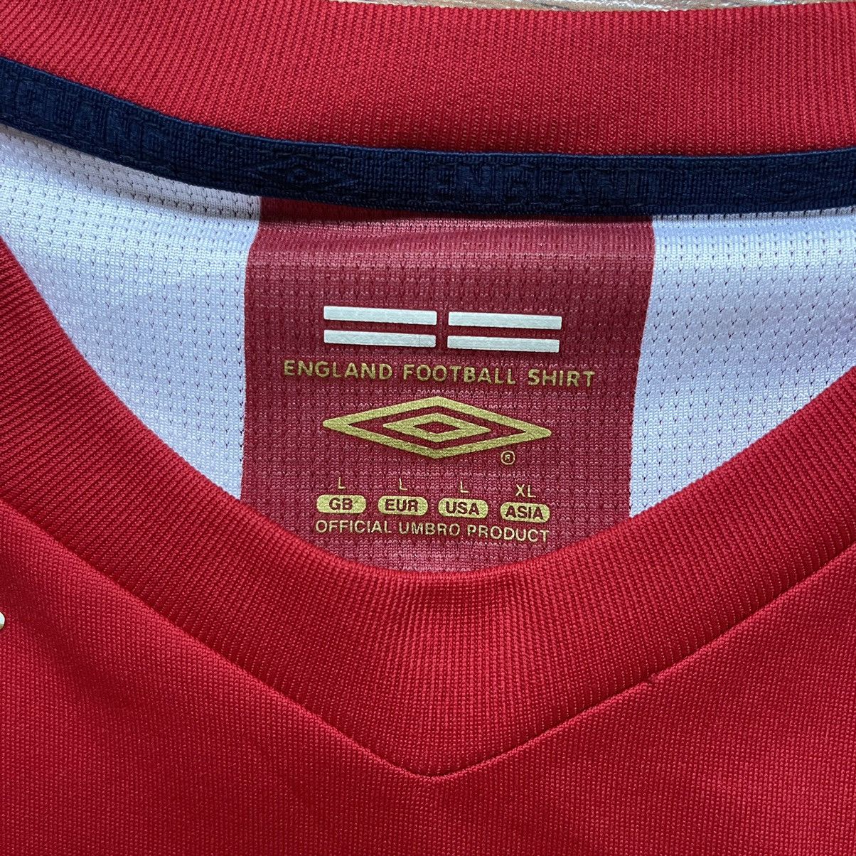 Bob Marley × Umbro ENGLAND UMBRO 2006 WORLD CUP FOOTBALL AWAY JERSEY BOB MARLEY Size US L / EU 52-54 / 3 - 7 Thumbnail