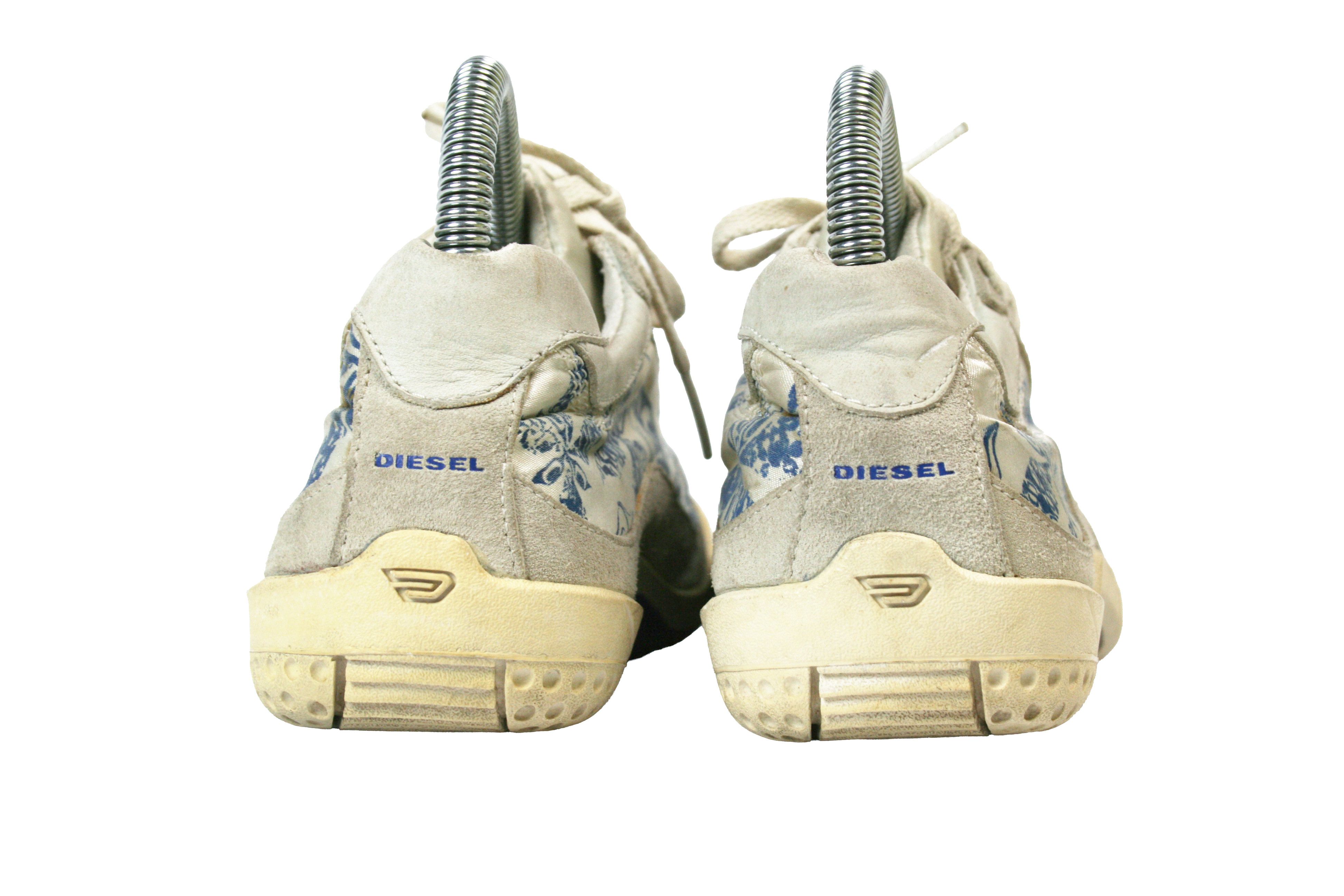 Diesel 00S Move-In Y2K Low Print All Over Low Sneakers Vintage Size US 7 / IT 37 - 11 Thumbnail