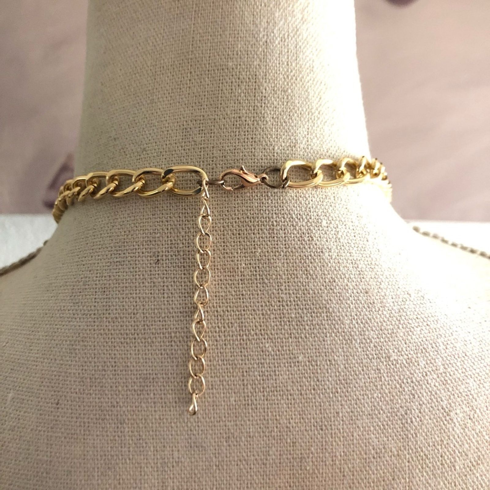 Jewelry Bauble beaded cluster gold chain necklace Size ONE SIZE - 4 Thumbnail