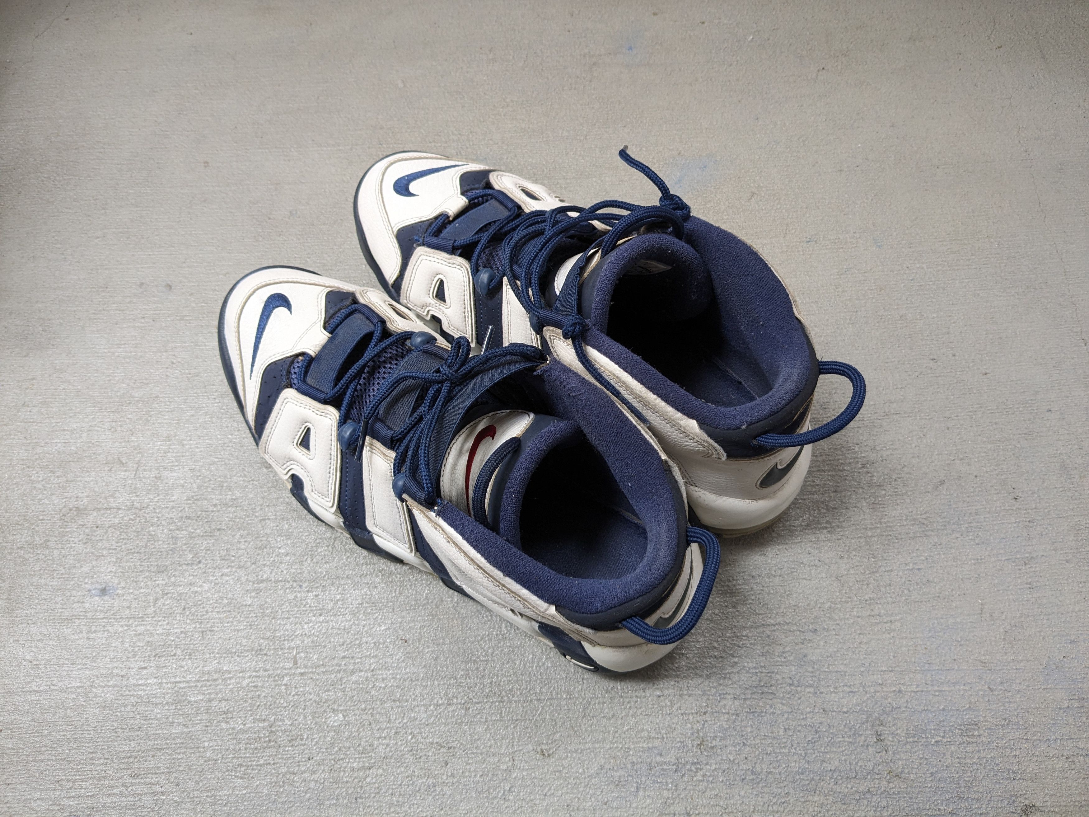 Nike Nike Air More Uptempo Olympic Size 12 Navy 414962-104 Size US 12 / EU 45 - 11 Thumbnail