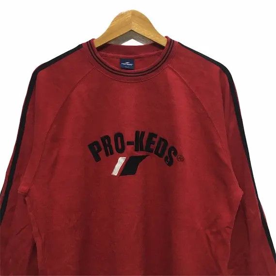 Pro-Keds Vtg PRO-KEDS Sport Athletic Crewneck Sweatshirt Jumper Size US L / EU 52-54 / 3 - 2 Thumbnail