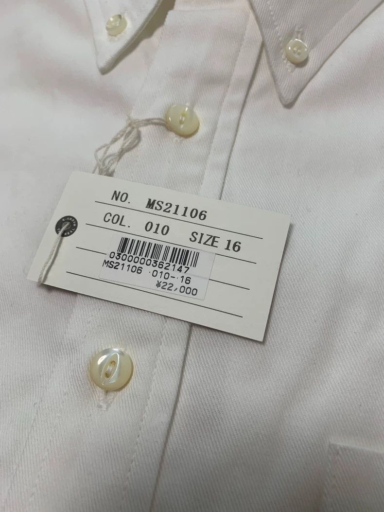 The Real McCoy's The Real Mccoy's White shirt Joe McCoy vintage shirt 2504-N Size US XL / EU 56 / 4 - 6 Thumbnail