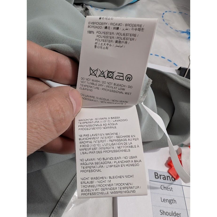 Off-White o1rshd1 MLB-Miami Marlin Cheese Shirt in Grey/Black/Blue Size US M / EU 48-50 / 2 - 17 Thumbnail