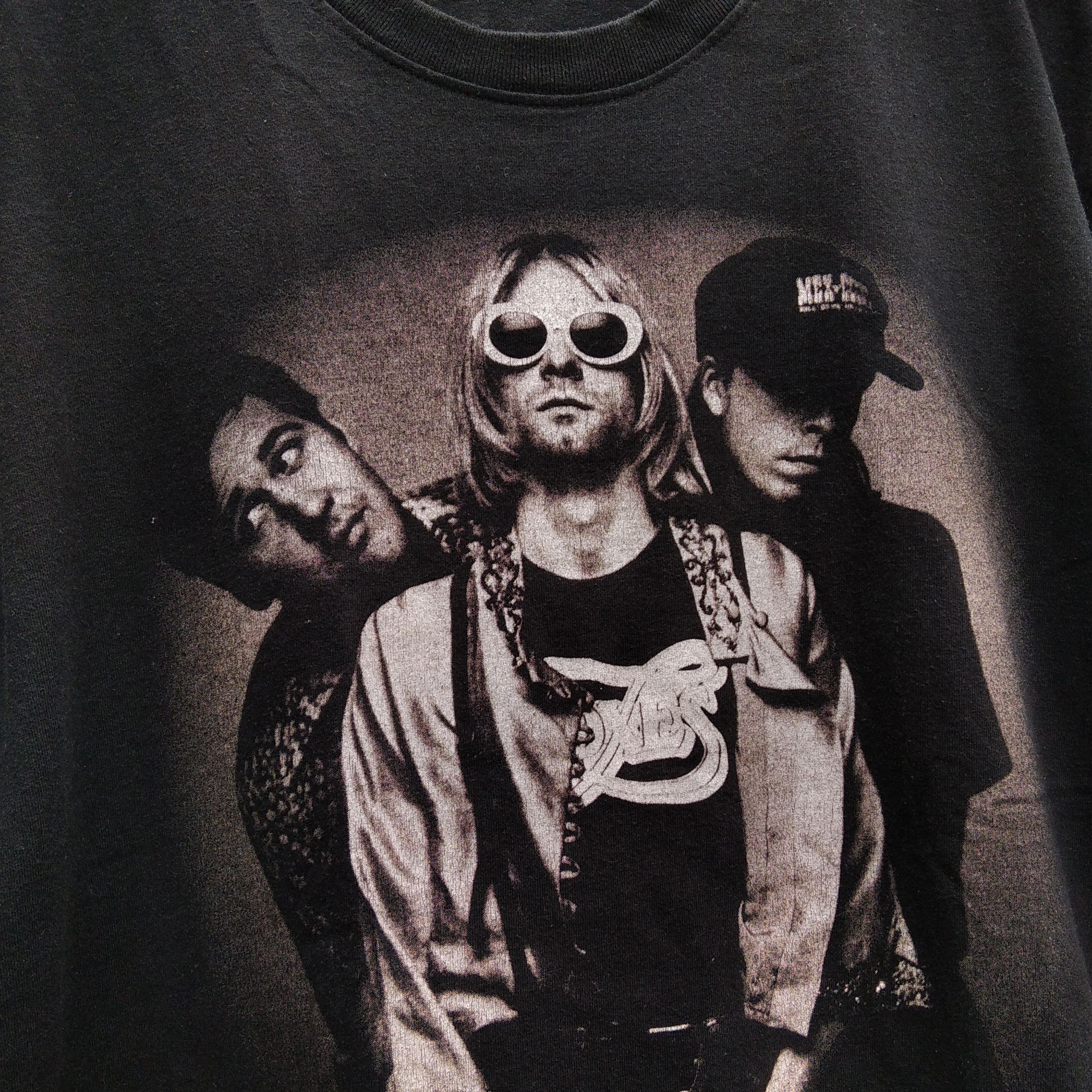 Band Tees Vintage Bootleg y2k NIRVANA T-shirt Size US L / EU 52-54 / 3 - 2 Thumbnail
