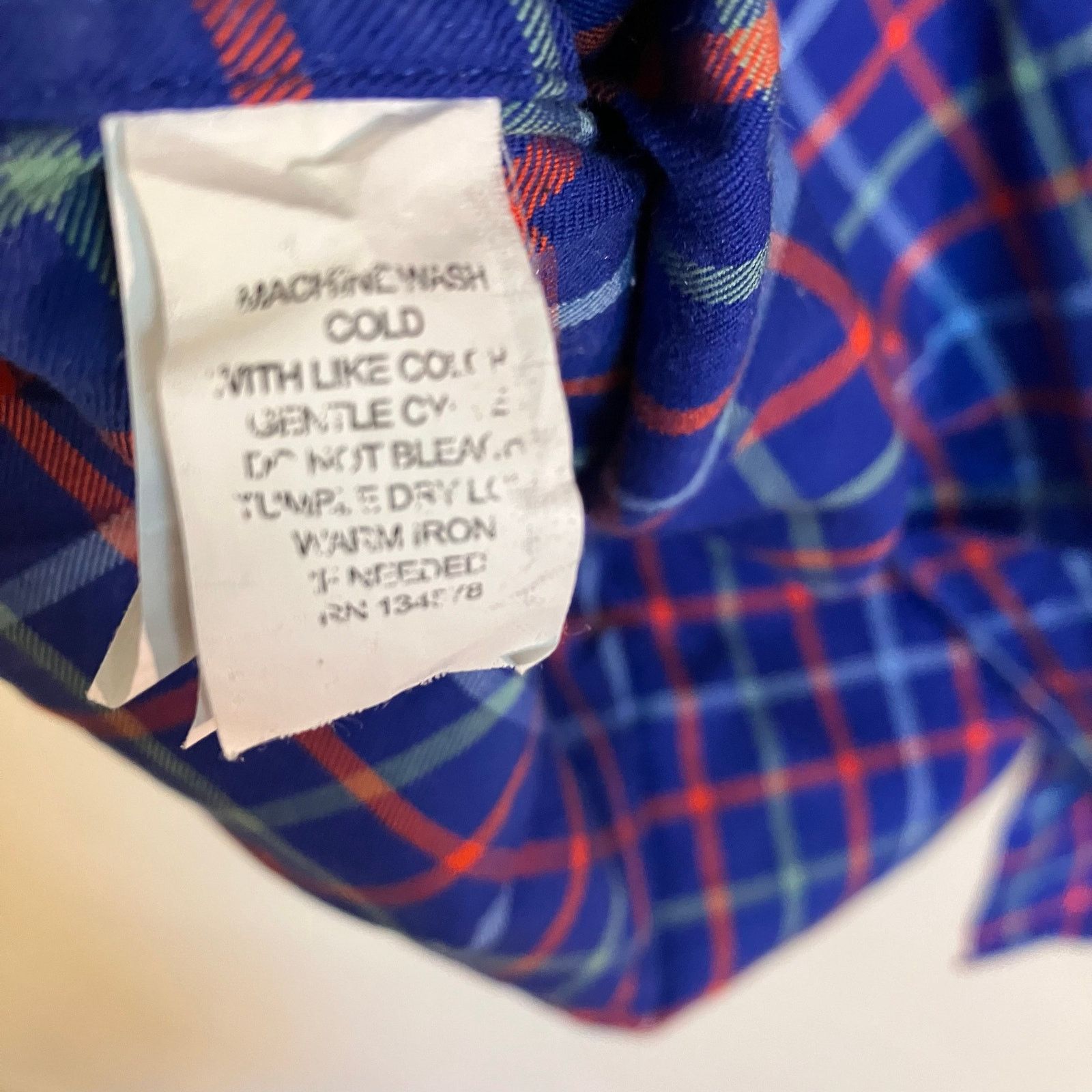 Vineyard Vines Vineyard Vines Murray Shirt Gingham Blue Red Button Up Shirt Size US L / EU 52-54 / 3 - 2 Thumbnail