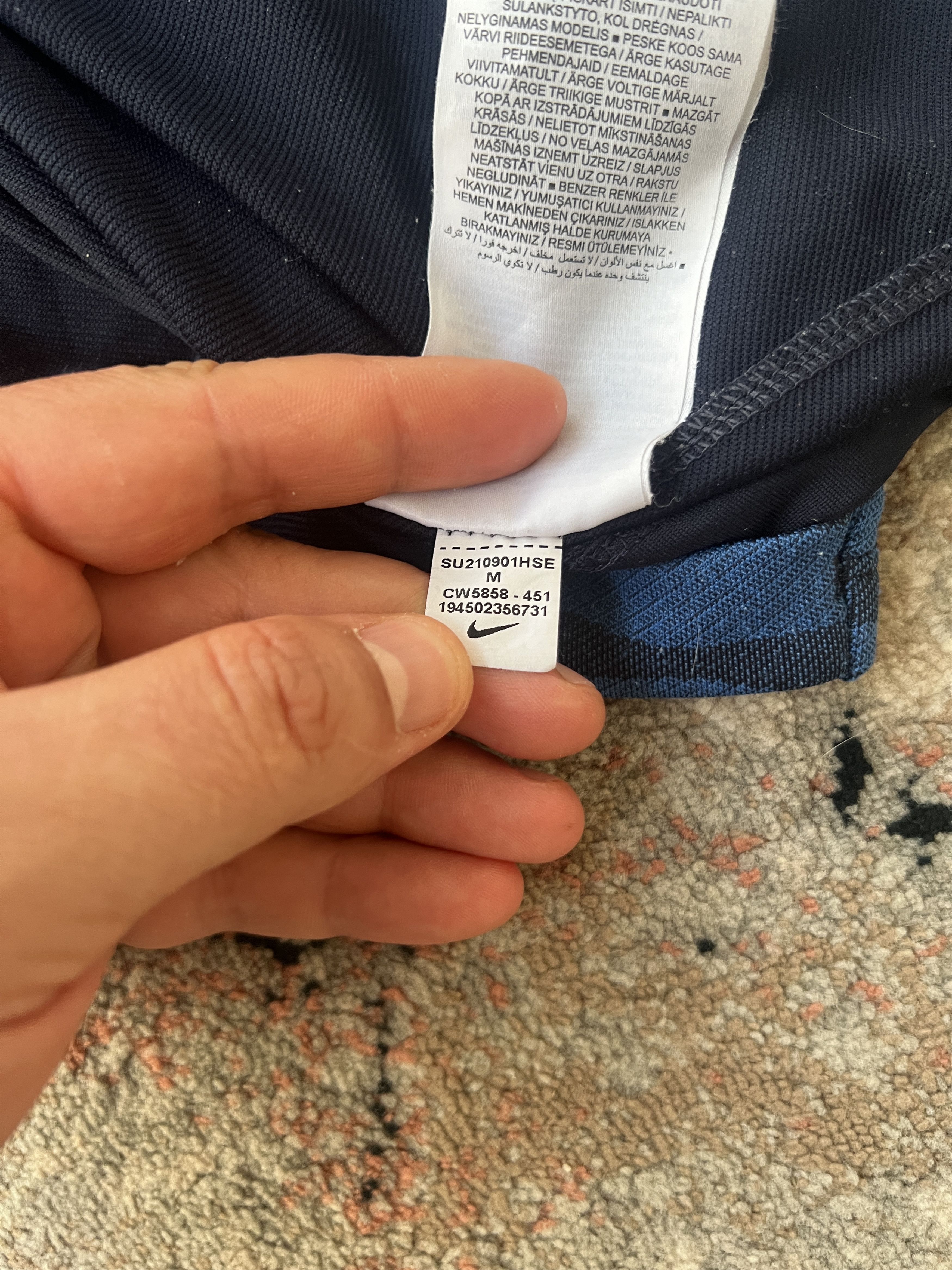 Nike Nike Brighton & Hove Albion Football Zip Size US M / EU 48-50 / 2 - 8 Thumbnail