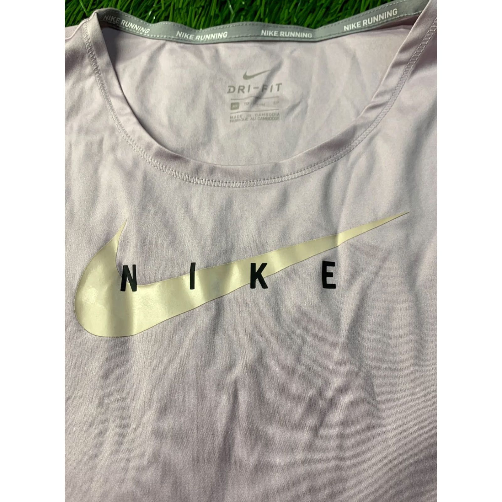 Nike Nike Dri-FIT Sport Shirt Jersey Purple Women Training Running Size XS 2021 Size XS / US 0-2 / IT 36-38 - 3 Thumbnail