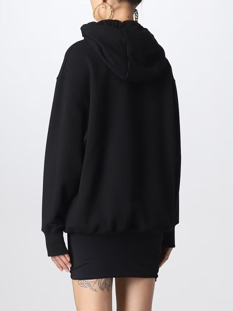 Versace o1y0226 Hoodie in Black/White Size M / US 6-8 / IT 42-44 - 3 Thumbnail