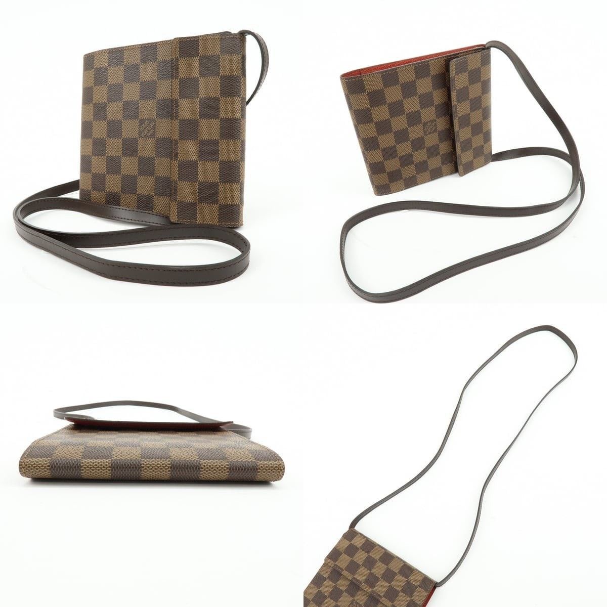 Louis Vuitton Louis Vuitton Damier Ebene CD Case Holder Crossbody Bag Size ONE SIZE - 3 Thumbnail