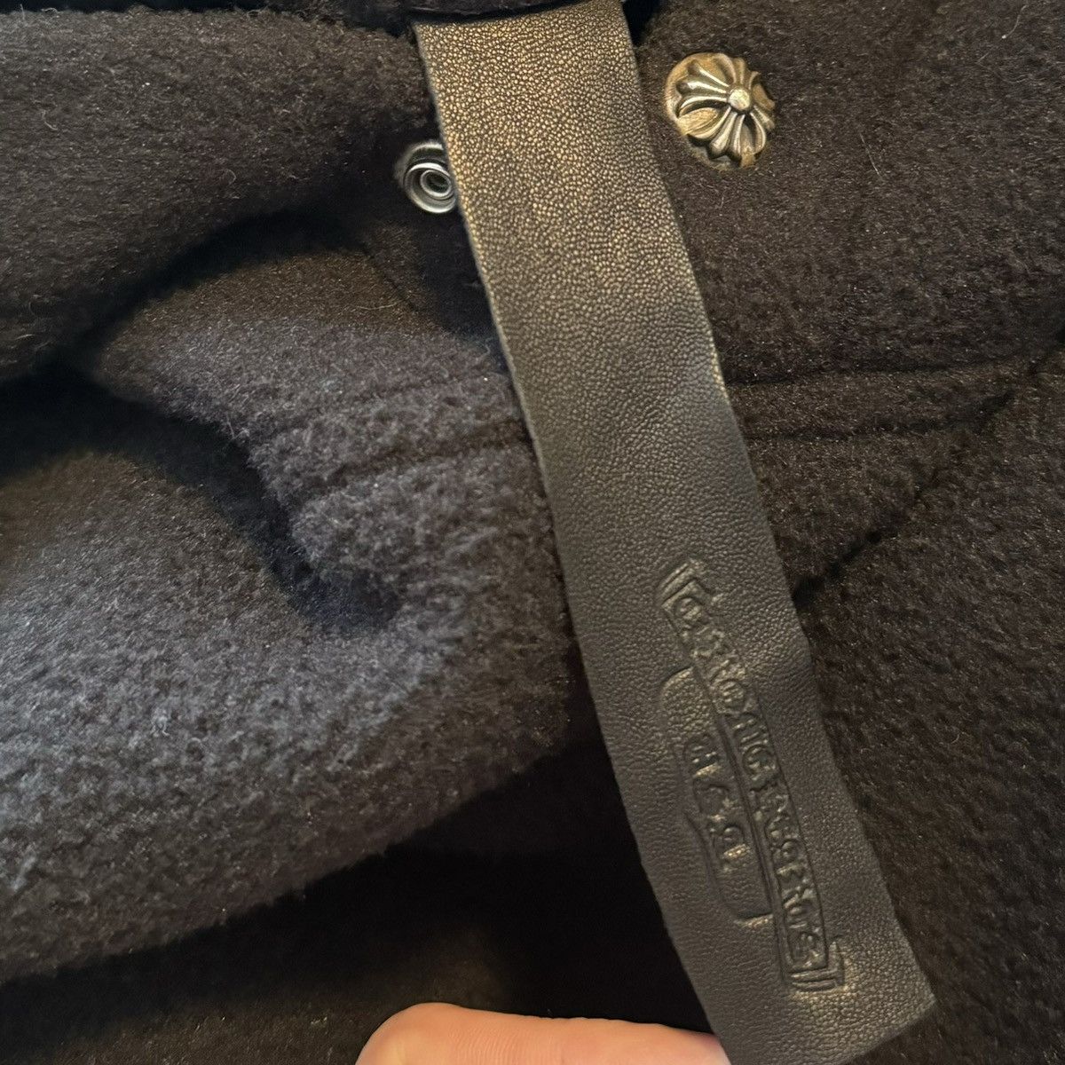 Chrome Hearts Chrome Hearts Polar Fleece Embroidered Pullover Hoodie Size US M / EU 48-50 / 2 - 7 Thumbnail