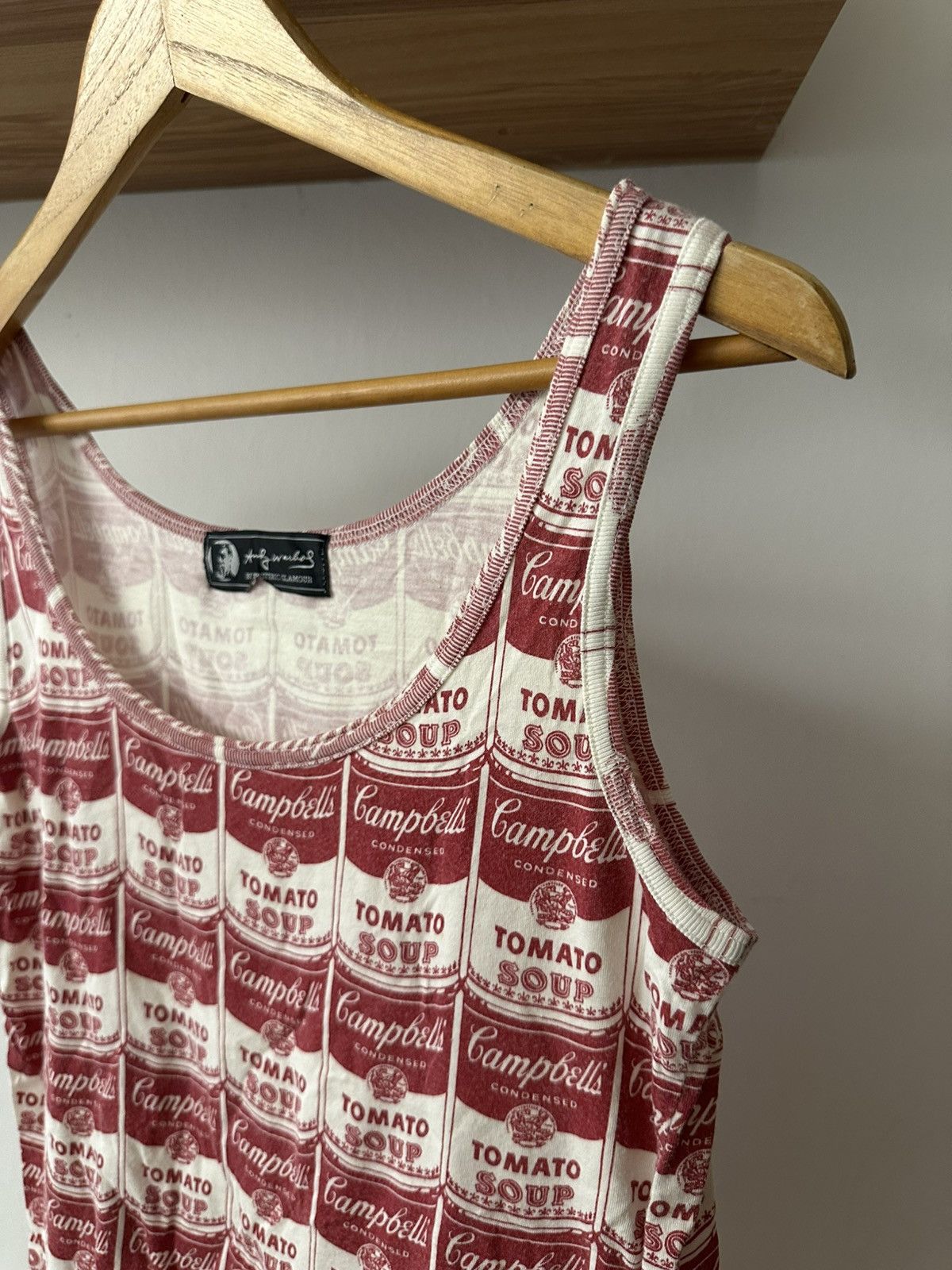 Andy Warhol × Hysteric Glamour Hysteric Glamour x Andy Warhol Campbell Tomato Soup Tank Top Size US S / EU 44-46 / 1 - 6 Thumbnail