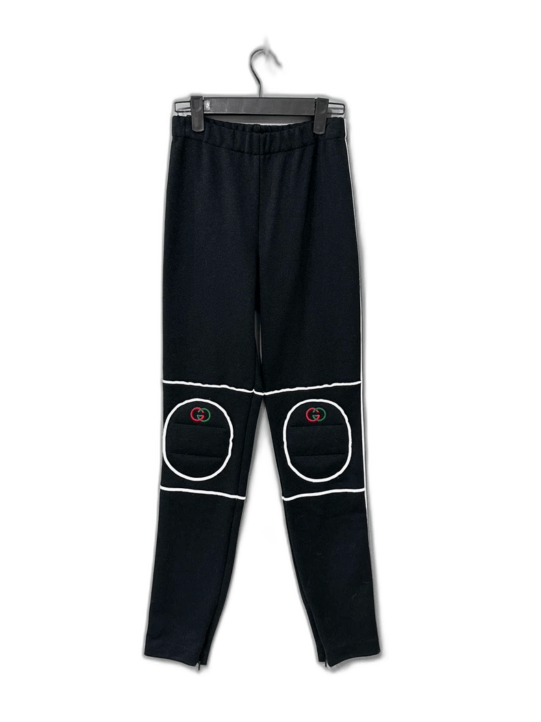 Gucci Gucci Embroidered Logo Casual Pants Size 22" - 1 Thumbnail
