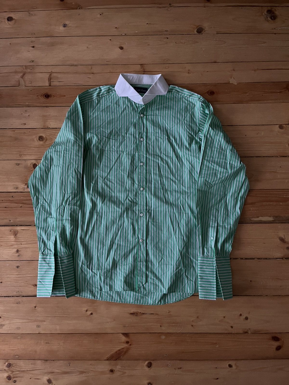Ralph Lauren Purple Label Ralph Lauren purple label lalong sleeve shirt Size US XL / EU 56 / 4 - 1 Thumbnail