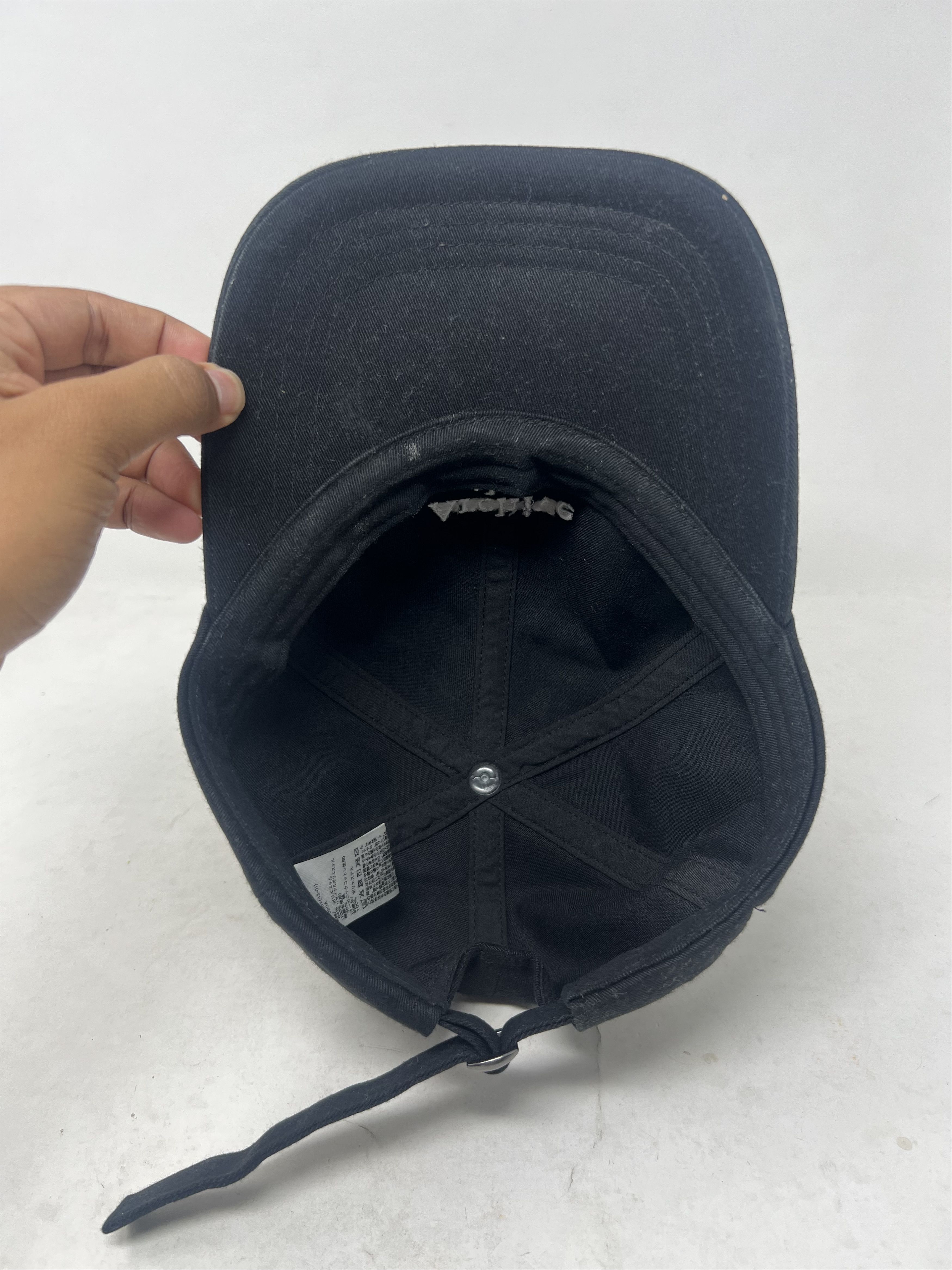 If Six Was Nine GU x Archive The Future Black Cap Size ONE SIZE - 7 Thumbnail