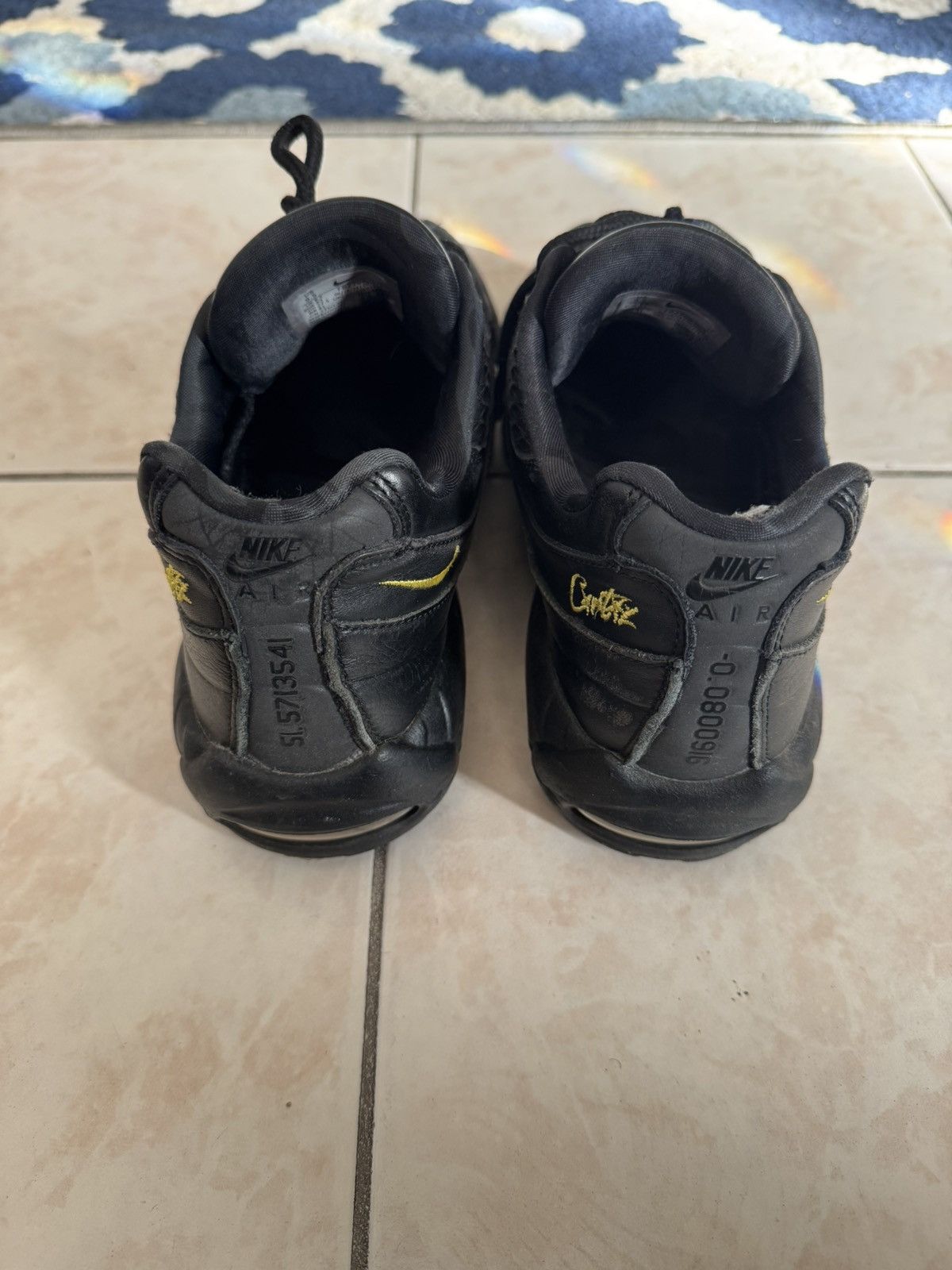 Corteiz × Nike Nike x Corteiz Air Max 95 Honey Black Size US 9.5 / EU 42-43 - 4 Thumbnail