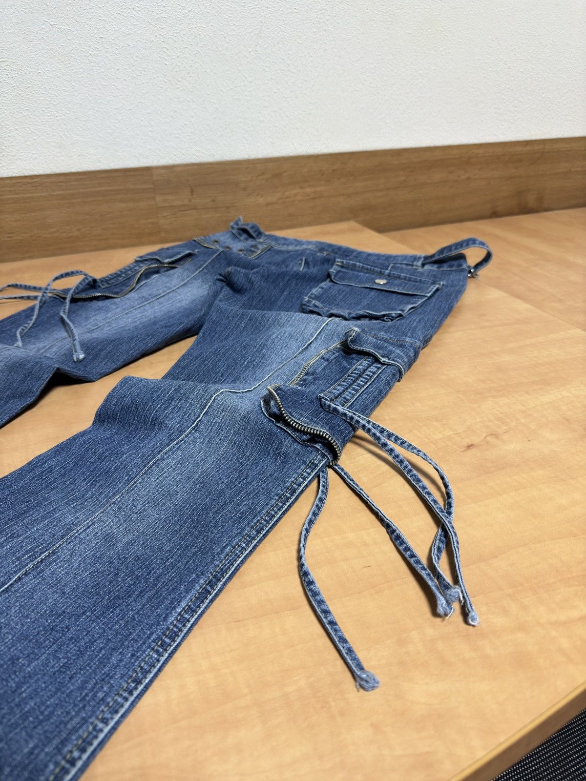 If Six Was Nine × Japanese Brand × Le Grande Bleu (L.G.B.) Vintage Japanese Bootcut Bandage Flare Jeans Size US 29 - 4 Thumbnail