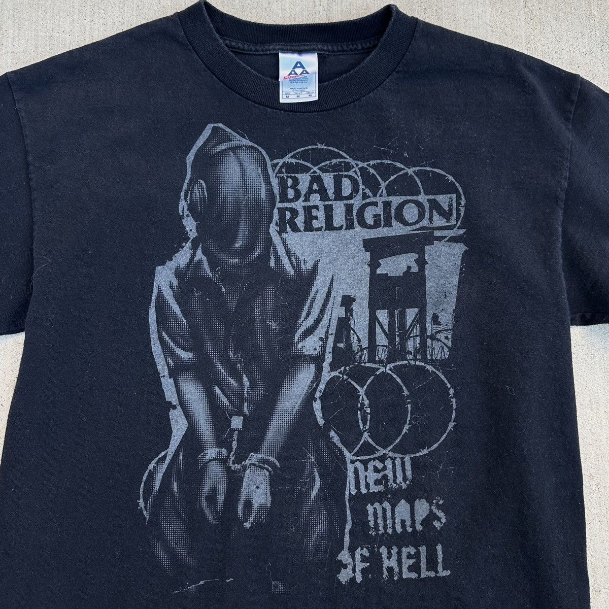Other Vintage 2007 Bad Religion New Maps of Hell Band Shirt Black Size US M / EU 48-50 / 2 - 3 Thumbnail