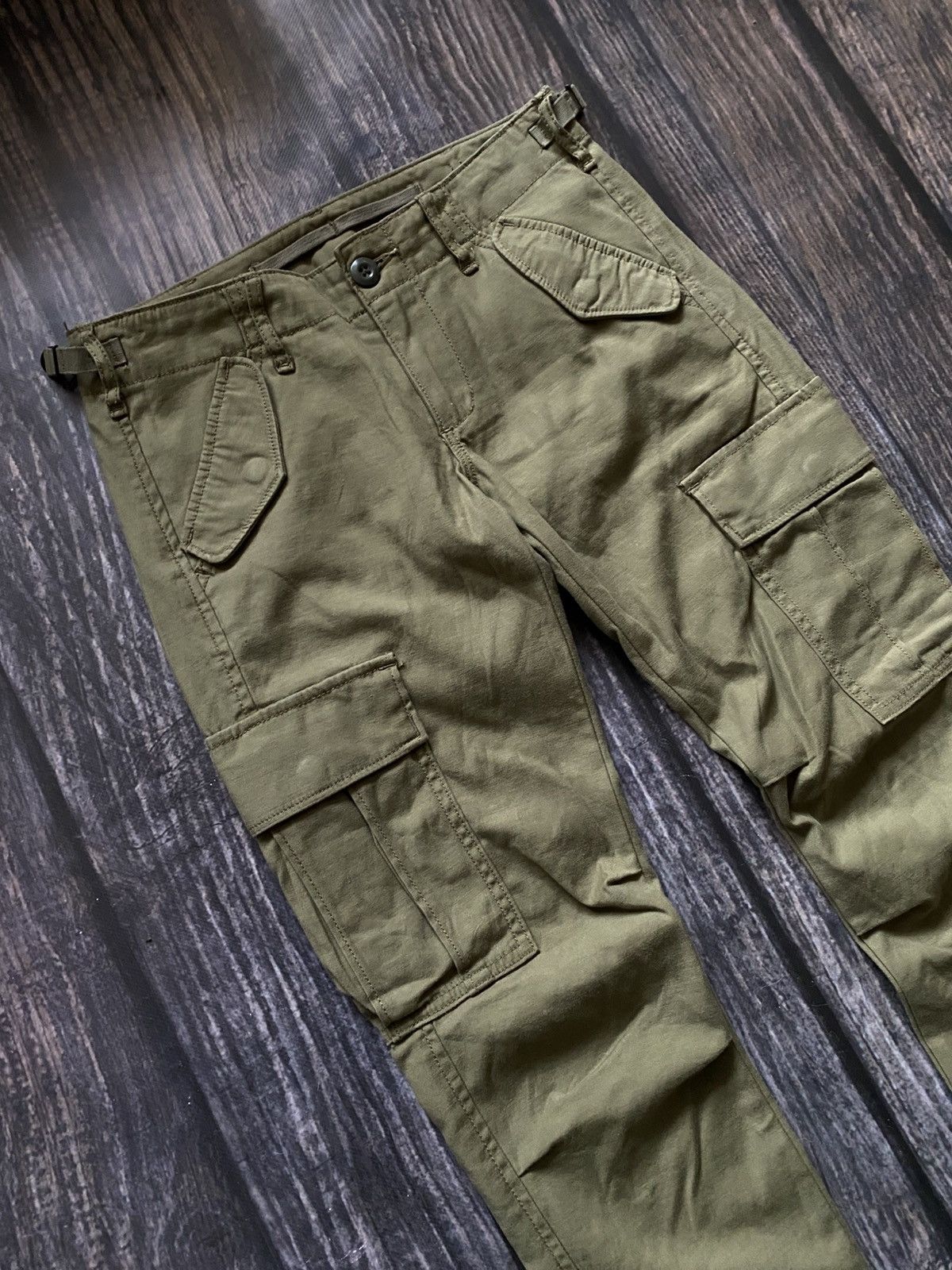 Polo Ralph Lauren Ralph Lauren military cargo pants y2k vintage Size 26" / US 2 / IT 38 - 2 Thumbnail