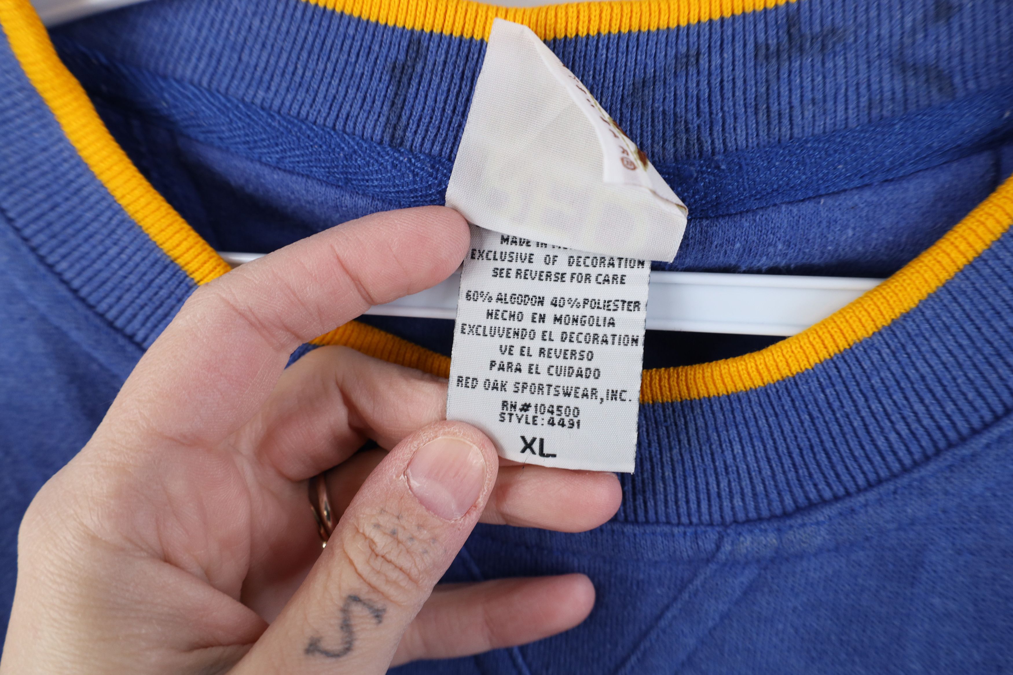 Vintage Vintage 90s Southern University and A&M Crewneck Sweatshirt Size US XL / EU 56 / 4 - 12 Thumbnail