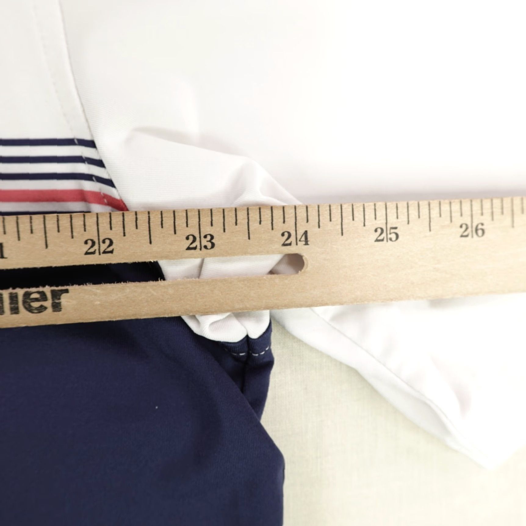 Peter Millar VINTAGE Peter Millar Polo Shirt Mens Large Blue White Summer Comfort Golf Schaffers Mill Size US L / EU 52-54 / 3 - 6 Thumbnail