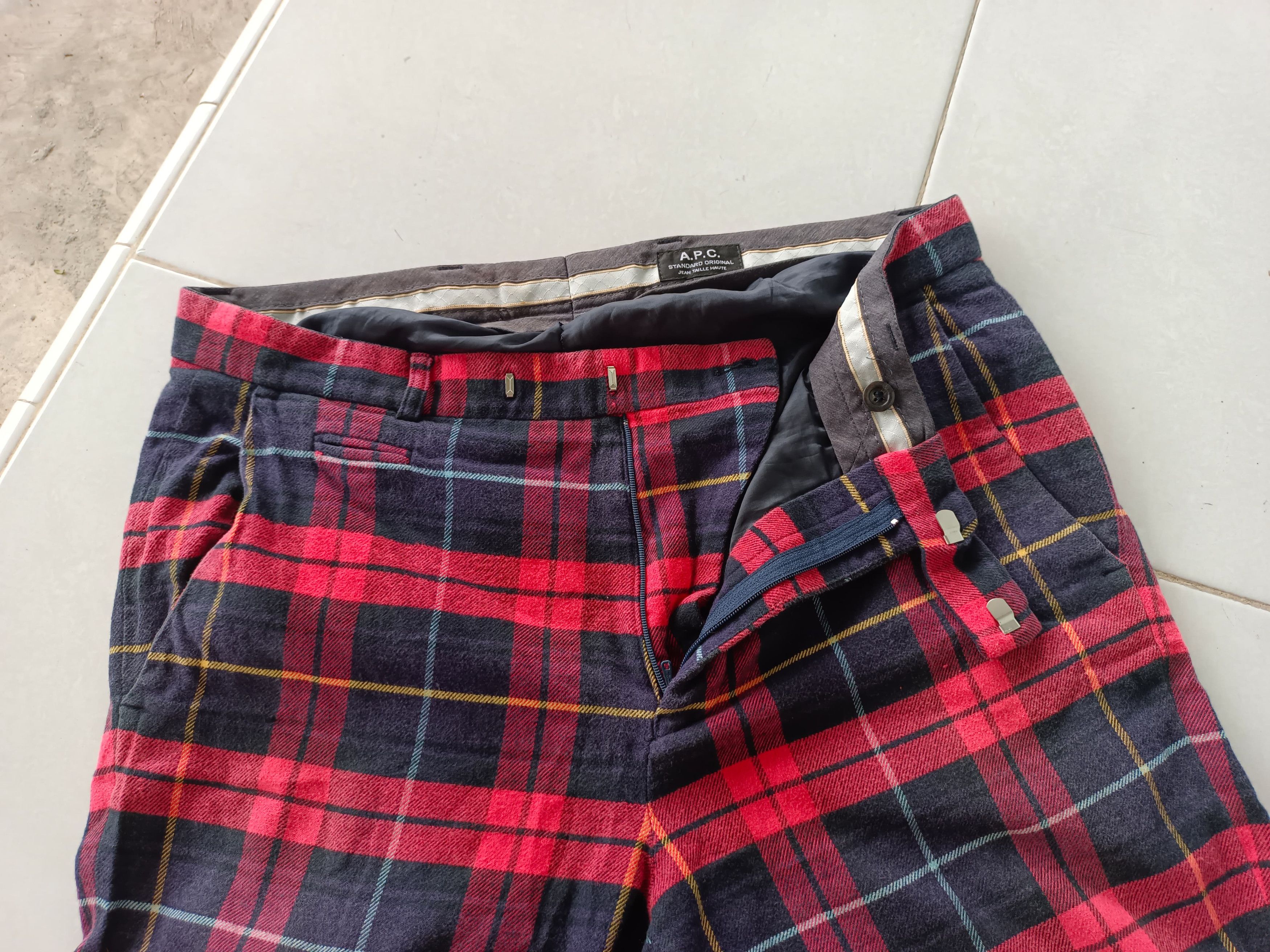 A.P.C. × Japanese Brand APC Tartan Pants Size US 33 - 3 Thumbnail