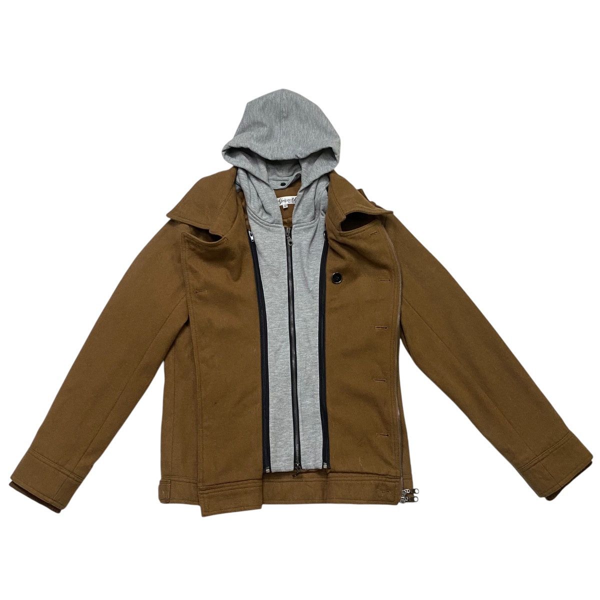 In The Attic × Japanese Brand In The Attic multizipper wool jacket Size US M / EU 48-50 / 2 - 7 Thumbnail