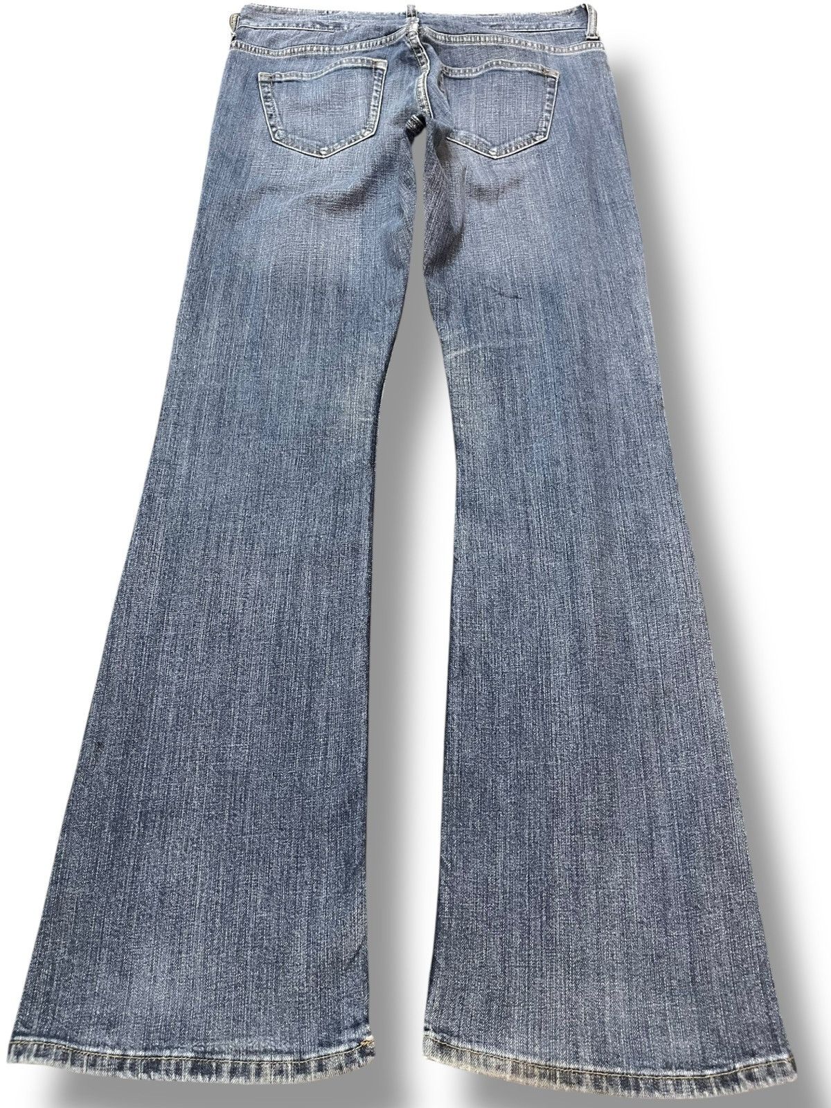 Japanese Brand Vintage Oririn Floral Waist Flare Bootcut Denim Size US 30 / EU 46 - 6 Thumbnail