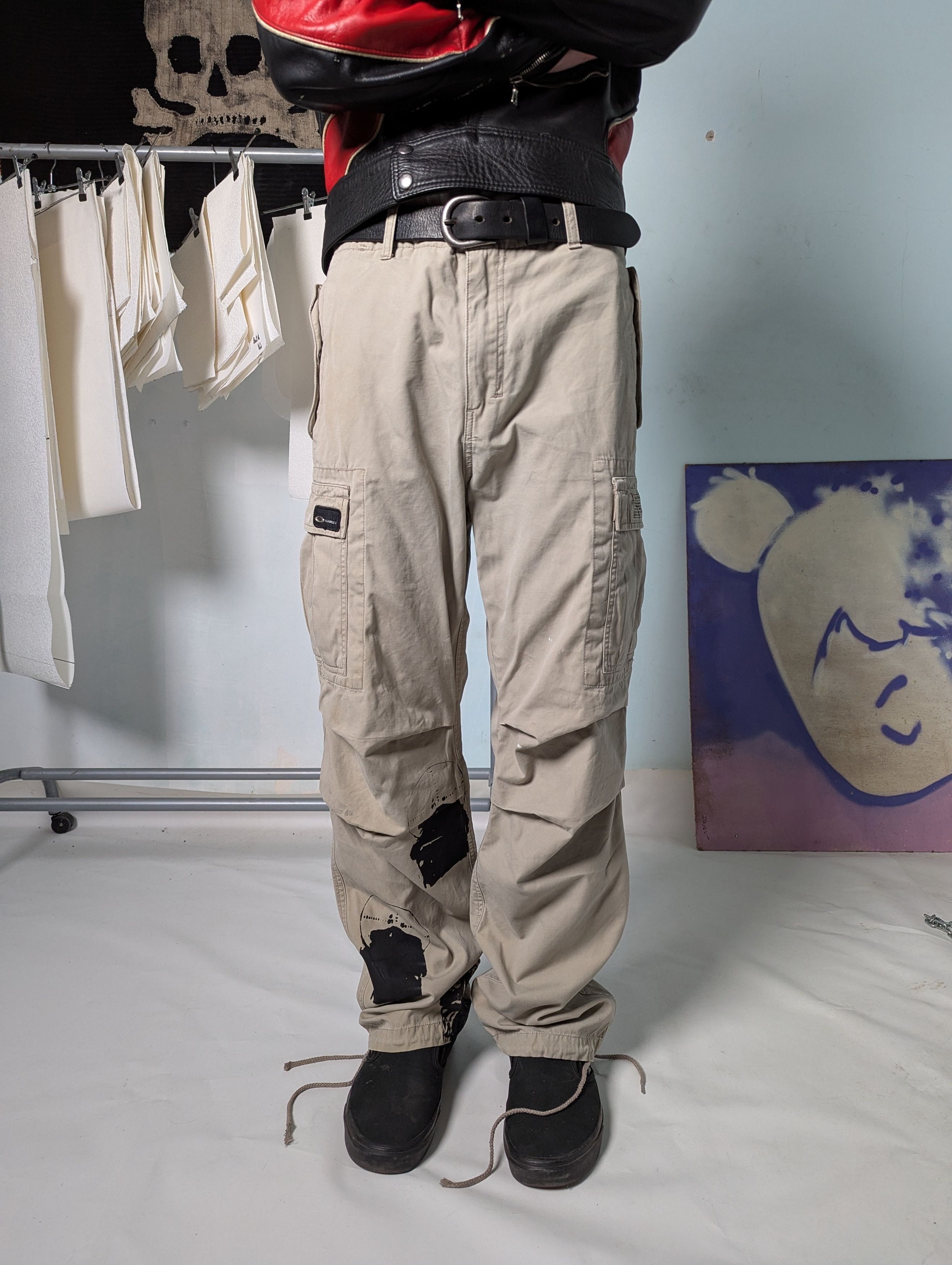 Oakley 00s Oakley Handprinted Tactical Cargo Pants Size US 32 / EU 48 - 1 Thumbnail