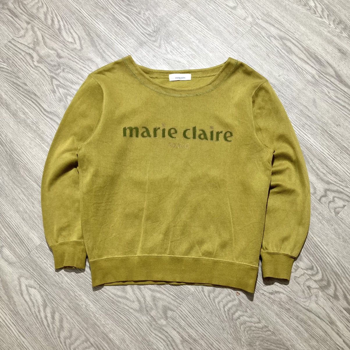 Japanese Brand 1990s Vintage Marie Claire Paris Logo Font Crewneck Luxury Size US M / EU 48-50 / 2 - 1 Thumbnail