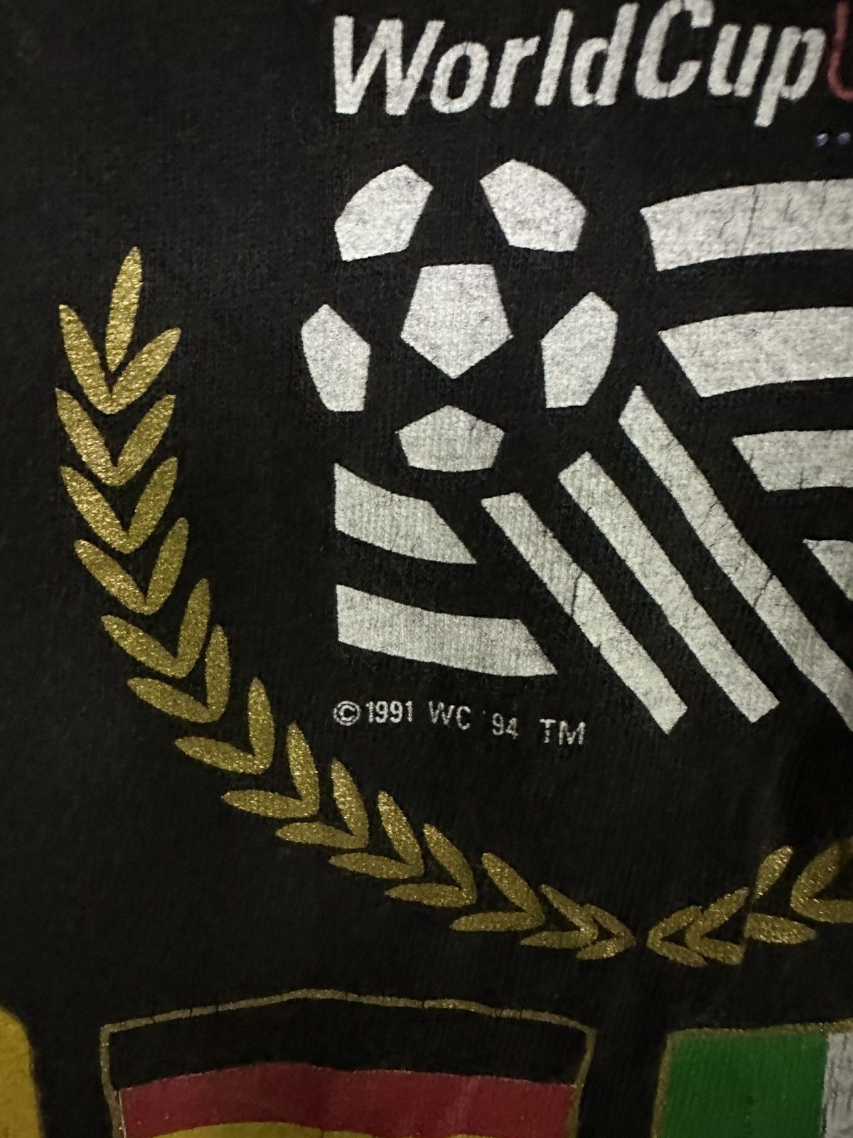 Vintage Vtg 90’s World Cup Soccer Germany x Nutmeg Mills Shirt Tee Size US S / EU 44-46 / 1 - 4 Thumbnail