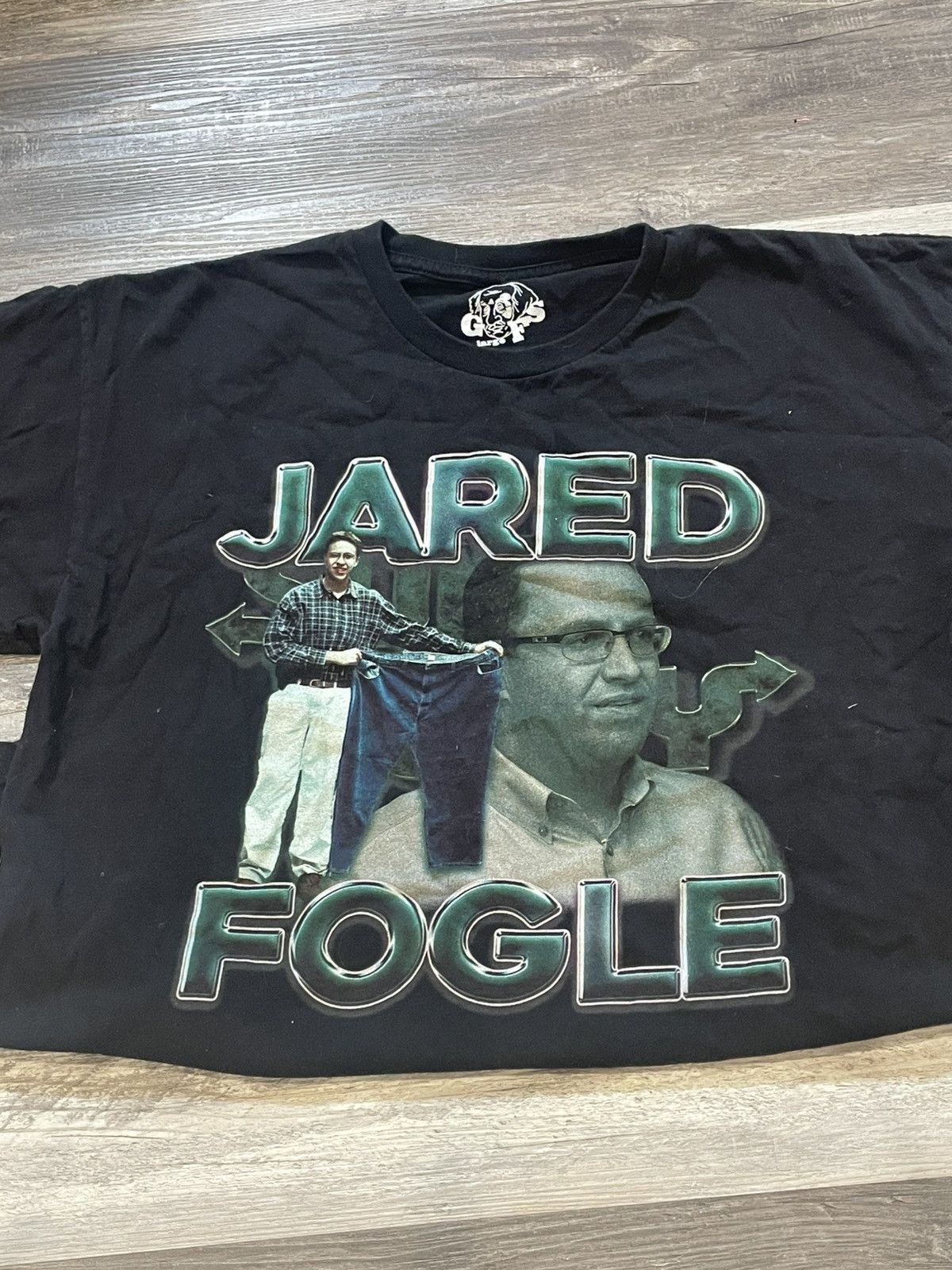 Vintage Vintage Subway Jared Fogle Shirt Size US L / EU 52-54 / 3 - 2 Thumbnail