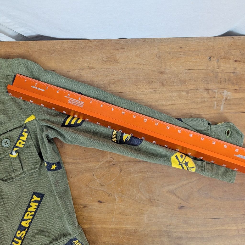 Vintage Vintage handmade Army Airborne ZIp Up Canvas jacket Size XS / US 0-2 / IT 36-38 - 3 Thumbnail