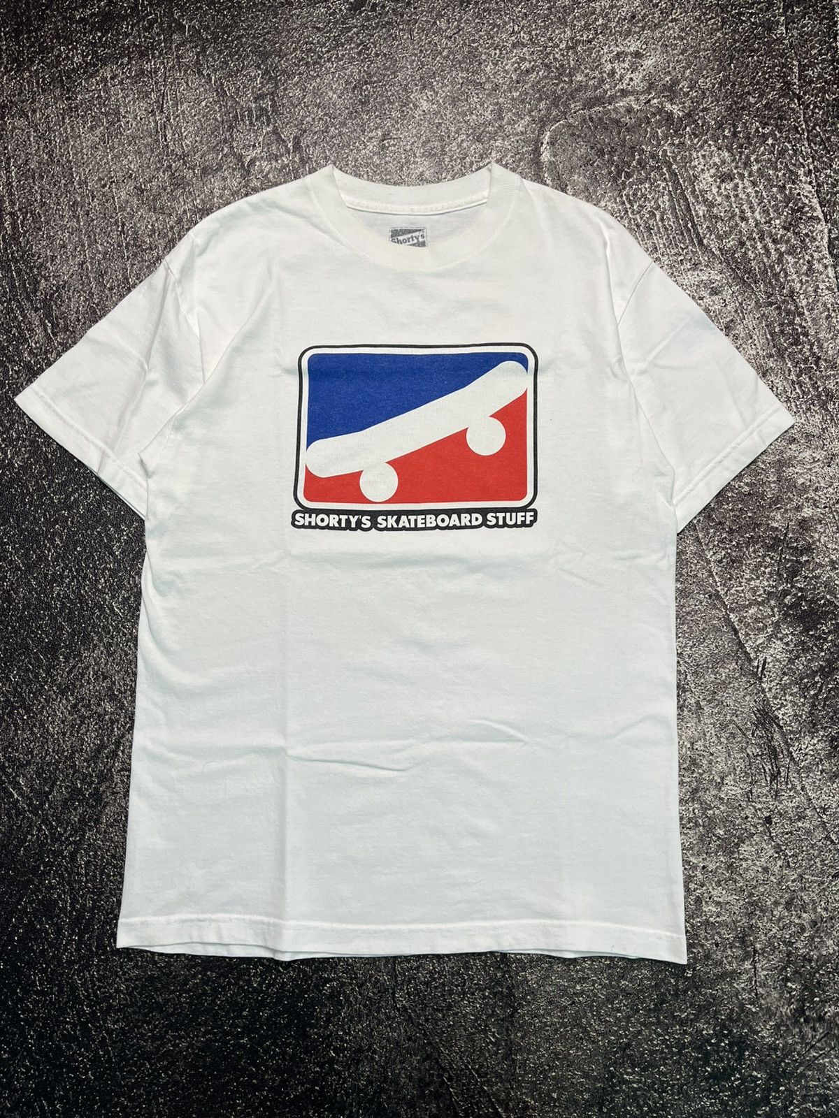 Shorty's Skateboards Vintage Shorty’s Skateboards Stuff White T-Shirts Size US M / EU 48-50 / 2 - 1 Thumbnail