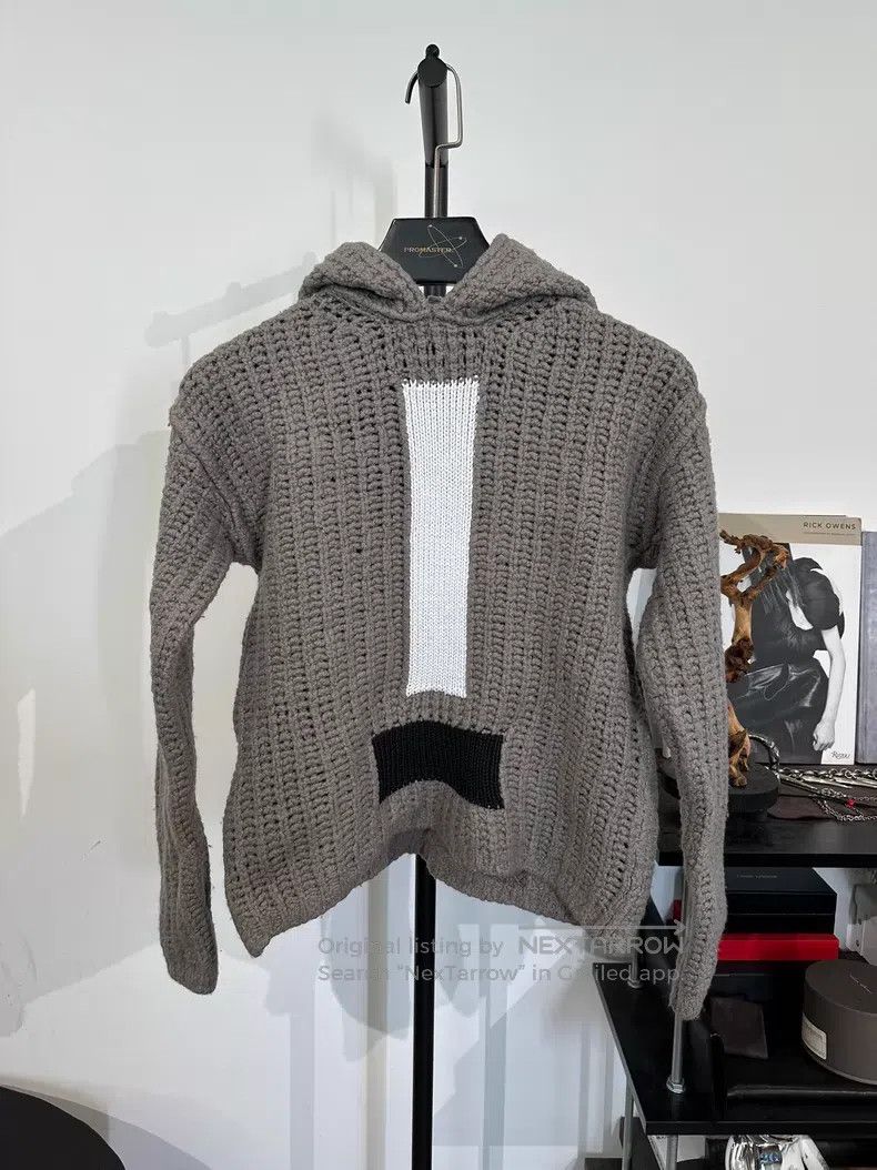 Rick Owens Rick Owens Mainline knit hooded sweater Size US M / EU 48-50 / 2 - 1 Thumbnail