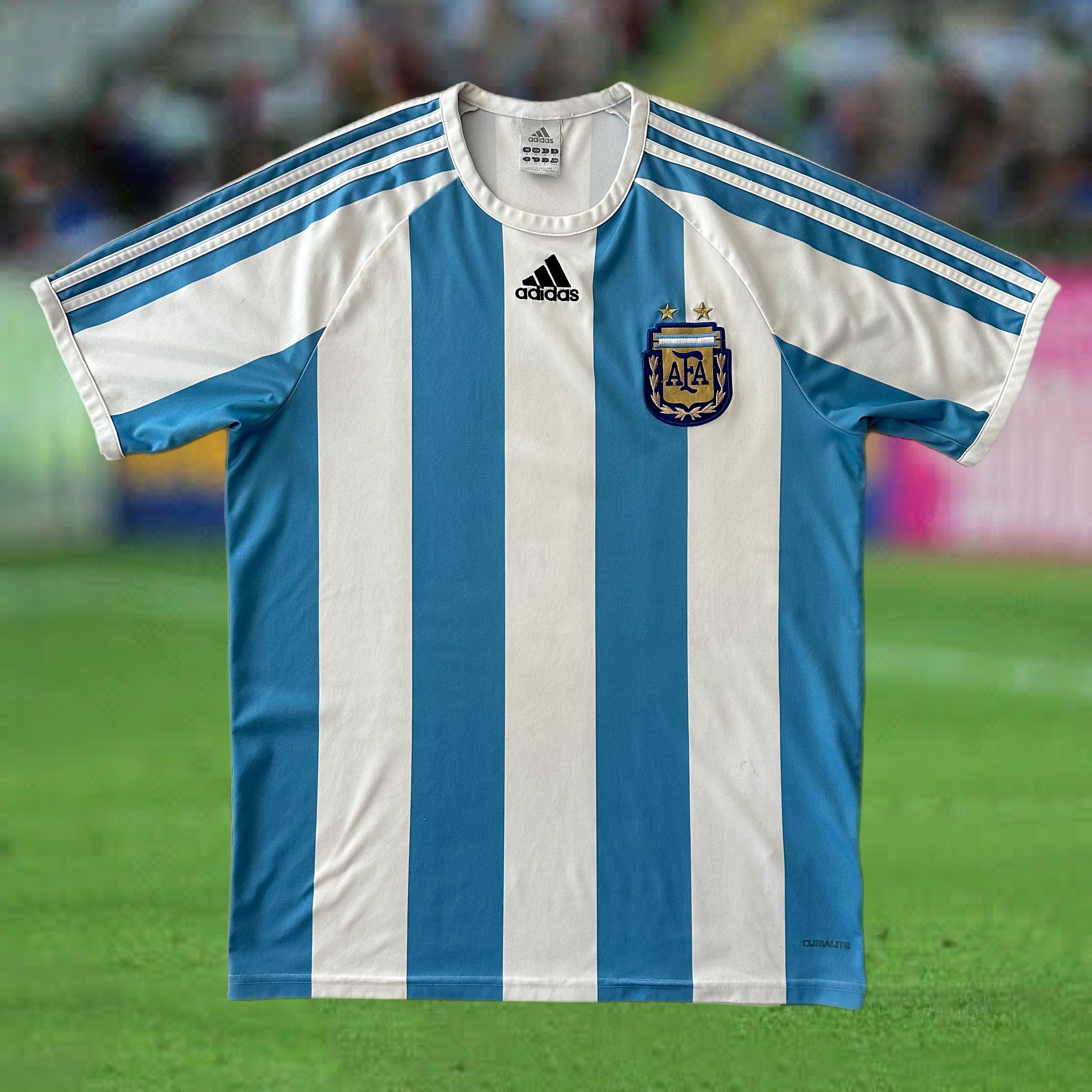 RARE Adidas climacool Argentina MESSI 18 Authentic Home Jersey Kit AFA  World Cup