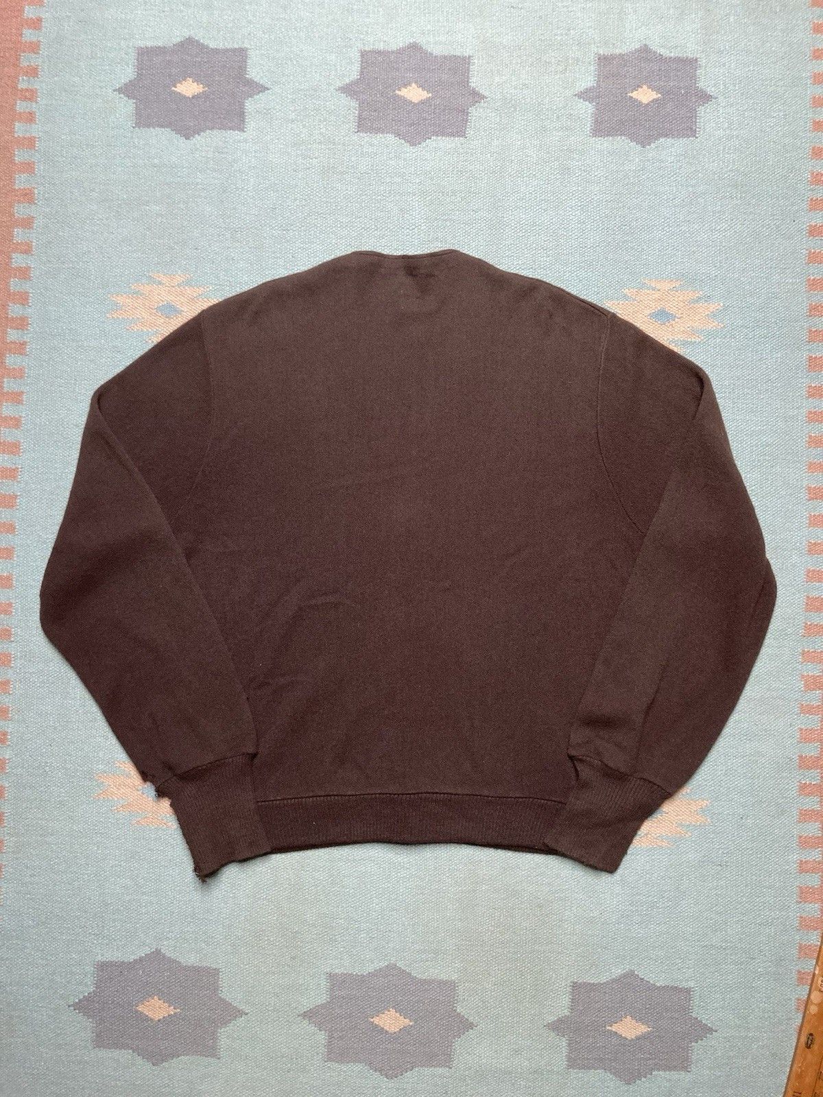 Vintage 80s JCPenney cardigan sweater acrylic knit distressed L/XL Size US XL / EU 56 / 4 - 8 Thumbnail