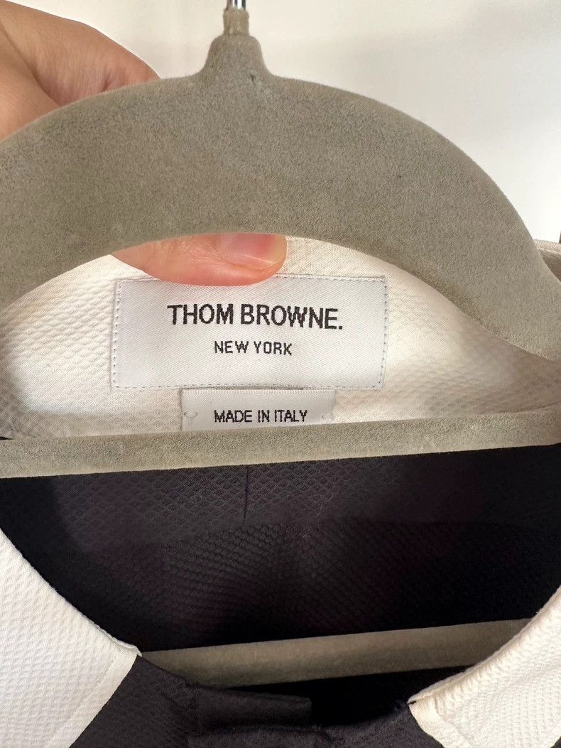Other Thom Browne White and black checkered shirts Size M / US 6-8 / IT 42-44 - 4 Thumbnail