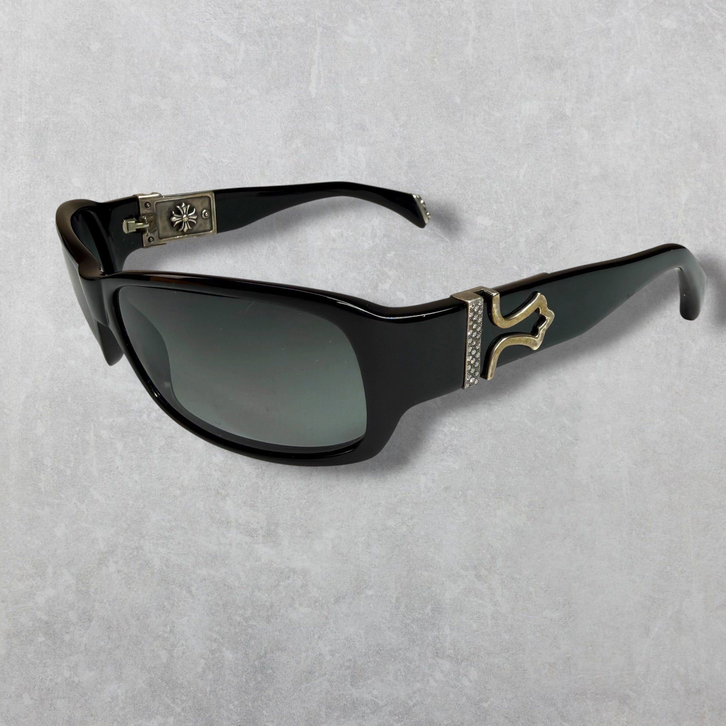 Chrome Hearts Vintage Chrome Hearts Fix 2 Diamond Sunglasses Size ONE SIZE - 1 Thumbnail
