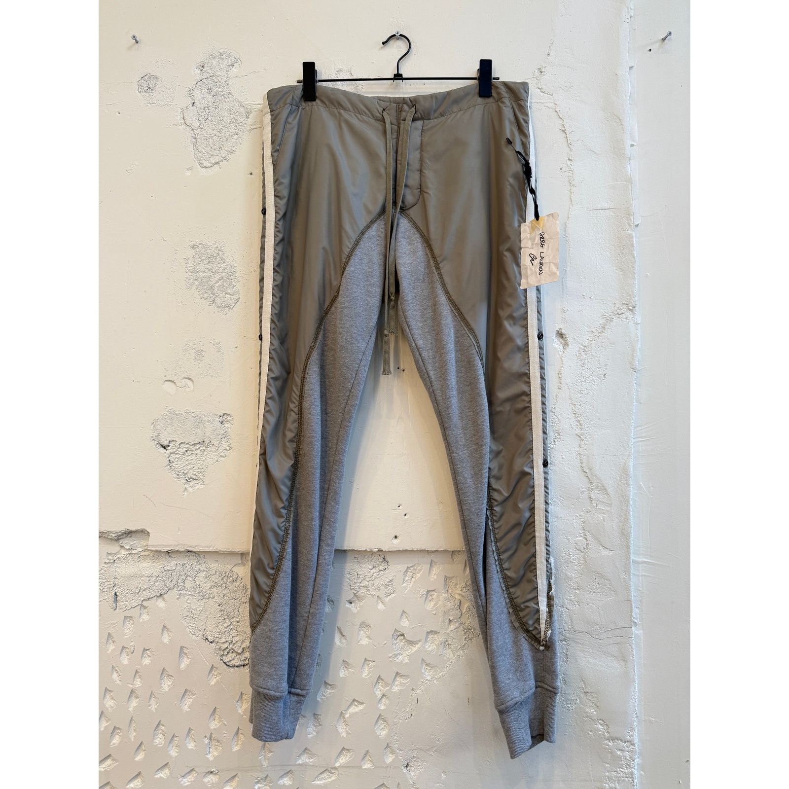 Greg Lauren Greg Lauren SAMPLE Satin/Heather Lounge Pants Size US 34 / EU 50 - 1 Thumbnail