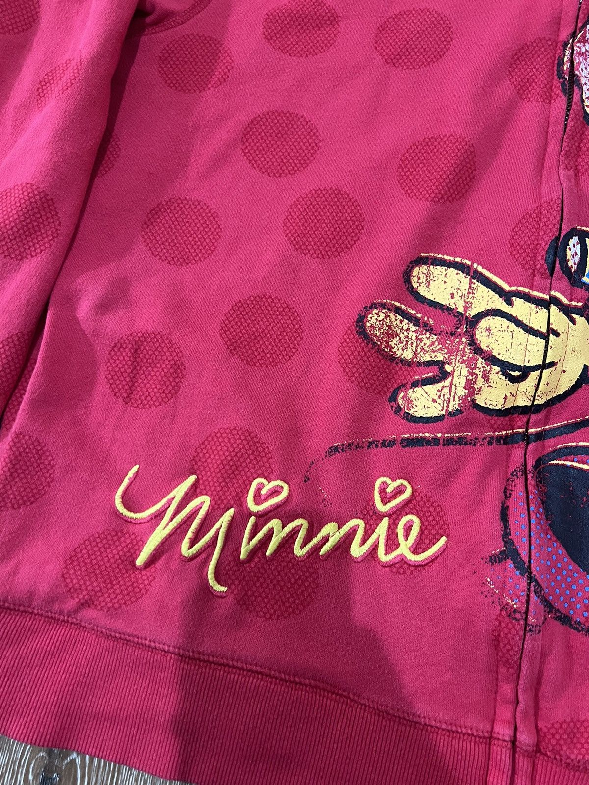 Disney Y2k disney Minnie mouse polka dot zip up hoodie Size XL / US 12-14 / IT 48-50 - 7 Thumbnail
