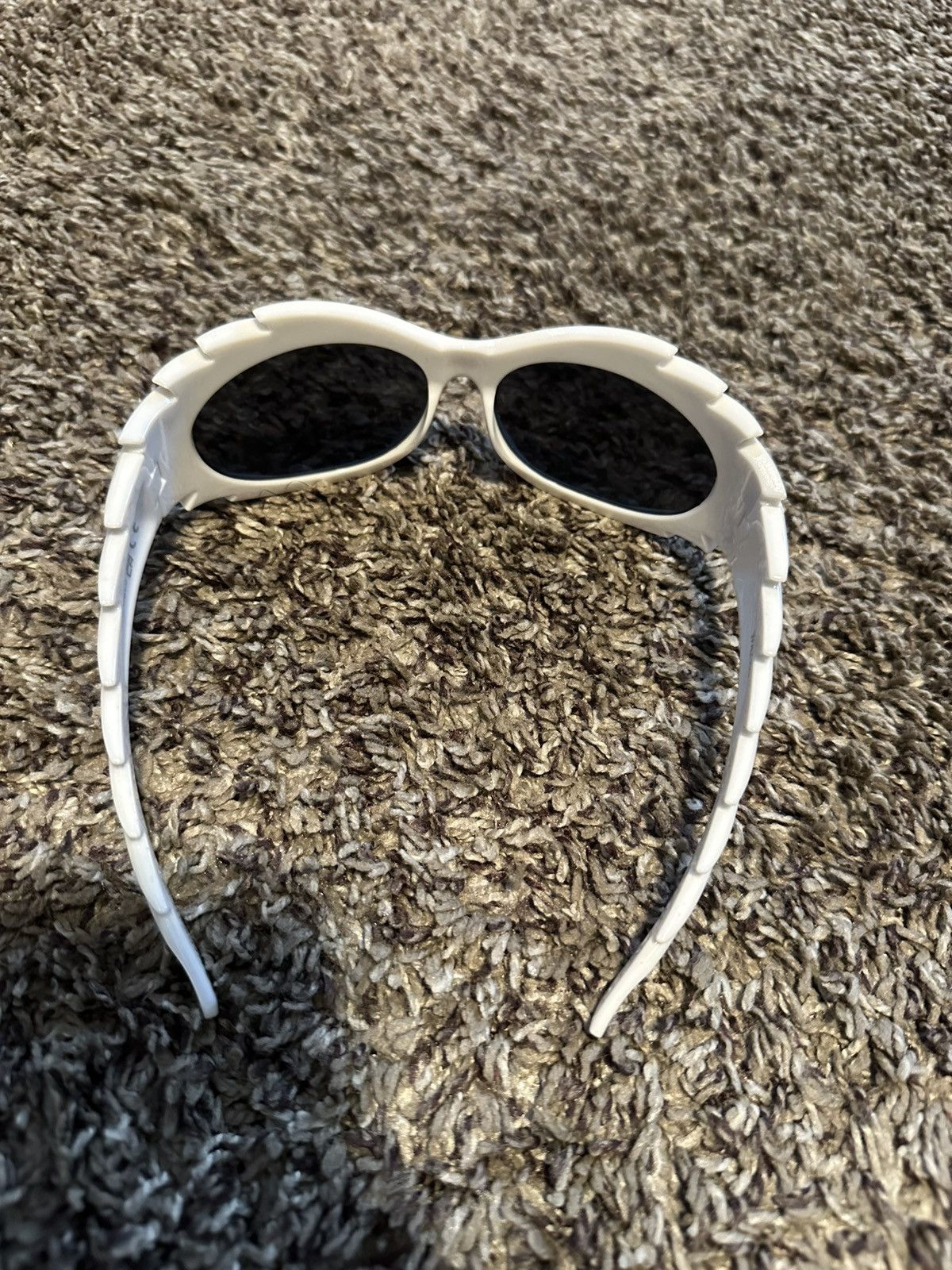 Boohoo Boohoo man Stylish White Sunglasses Unisex Size ONE SIZE - 4 Thumbnail