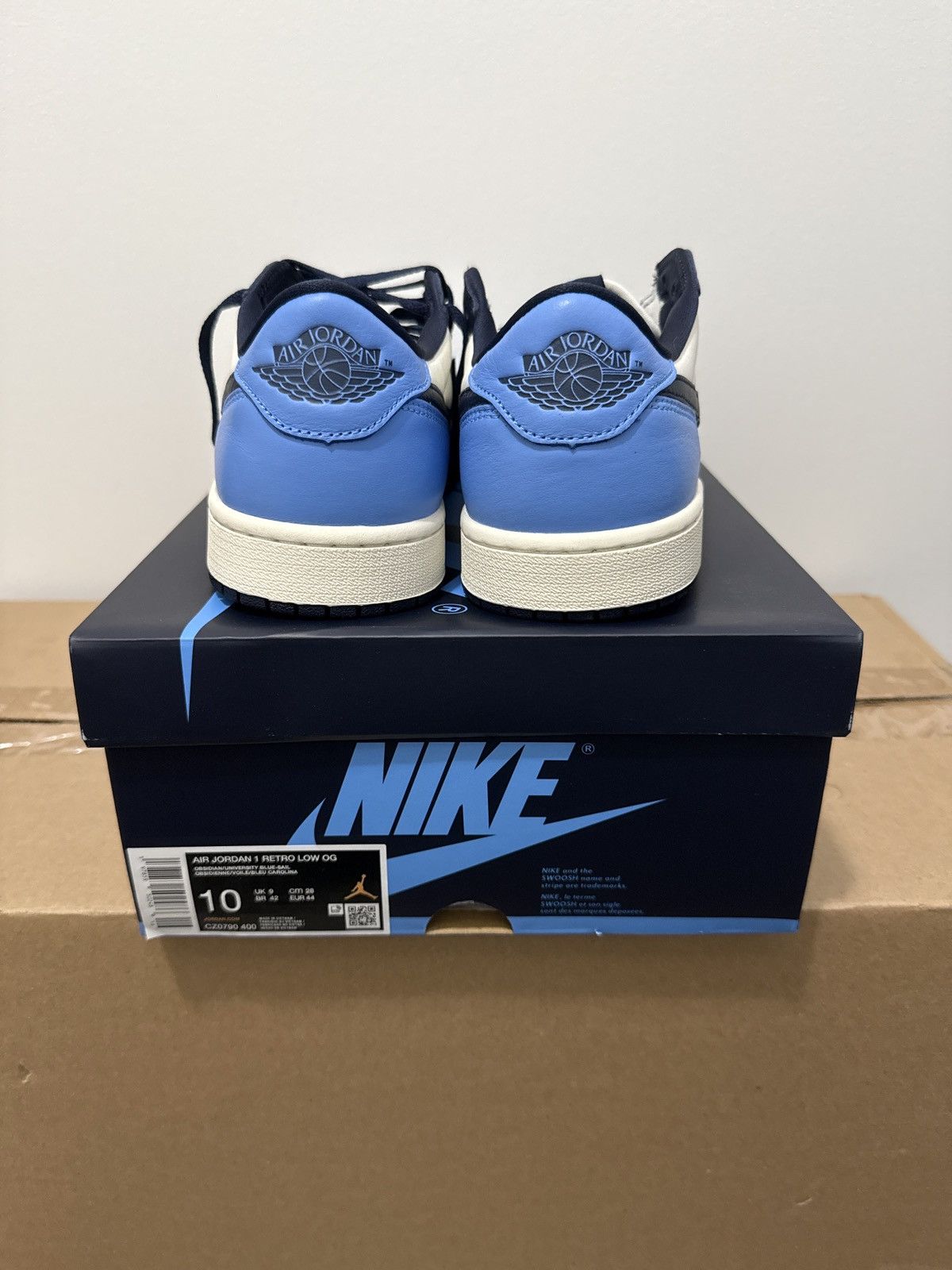Jordan Brand Jordan 1 Low OG Obsidian UNC Size US 10 / EU 43 - 8 Thumbnail
