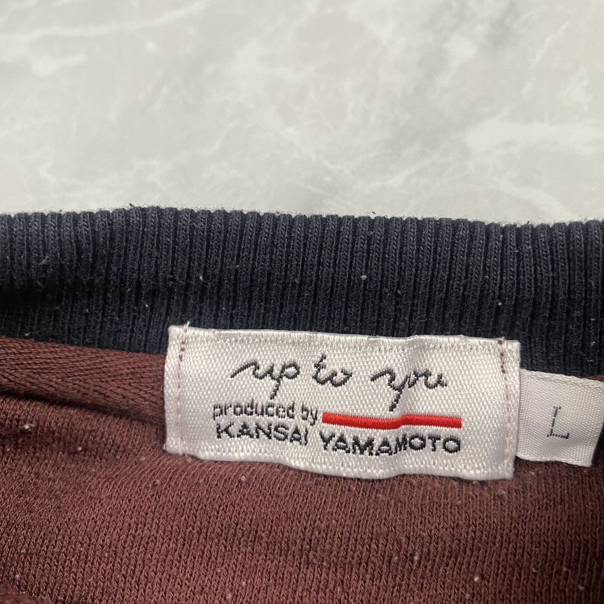 Kansai Yamamoto Vintage Kansai Yamamoto Up To You Crewneck Size US L / EU 52-54 / 3 - 4 Thumbnail