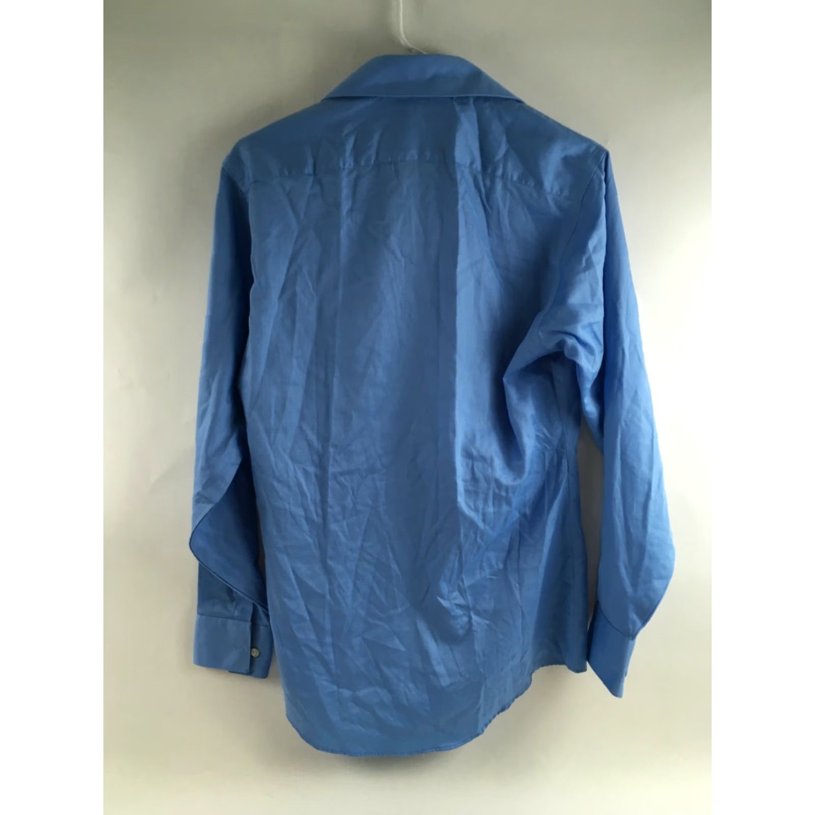 Geoffrey Beene Geoffrey Beene Shirt Men's Size 32/33 Button Up Long Sleeve Fitted Collared Sky Blue Regular Modern Mens Shirt Size US XS / EU 42 / 0 - 2 Thumbnail