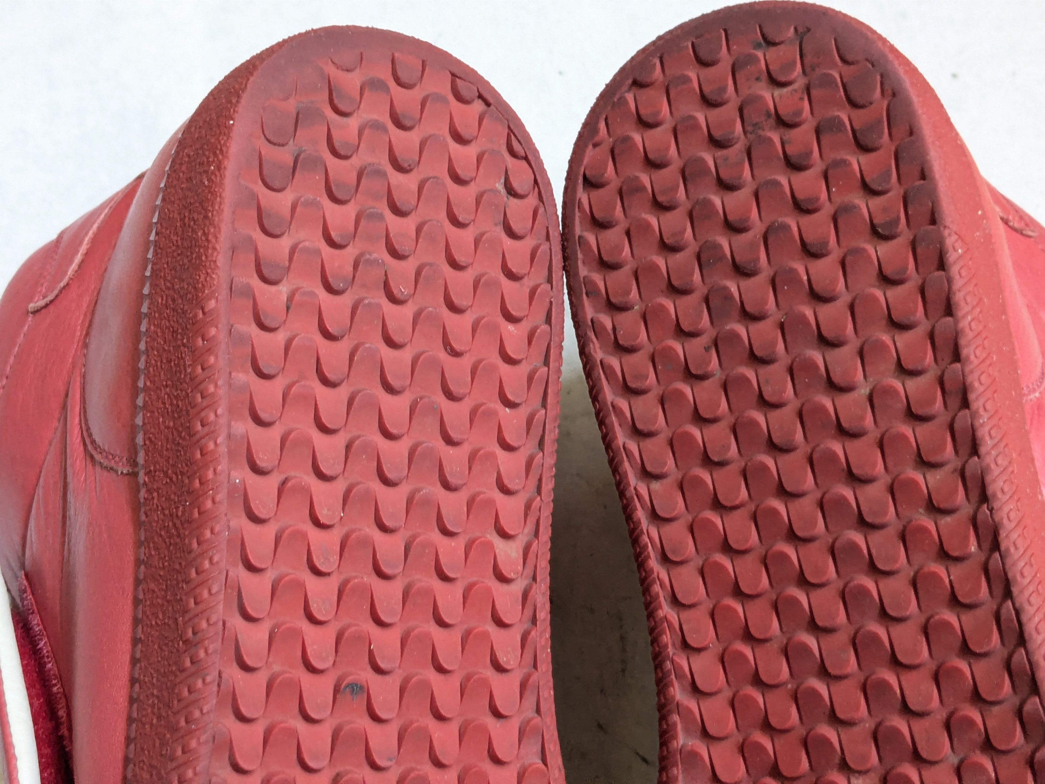 Maison Margiela Maison Margiela Clinic Sneakers Red 11 44 Mid Tops Leather Size US 11 / EU 44 - 15 Thumbnail